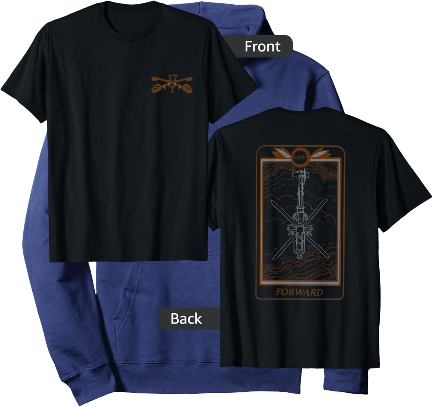 Forward Tarot Hoodie - Hoodie | Navy