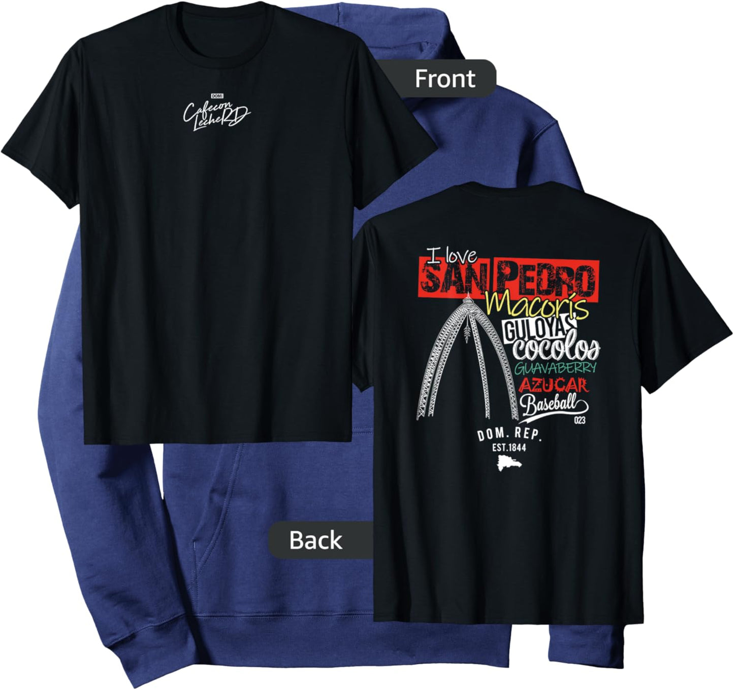 San Pedro de Macorís Dominican Republic tourist souvenir Hoodie - Hoodie | Navy