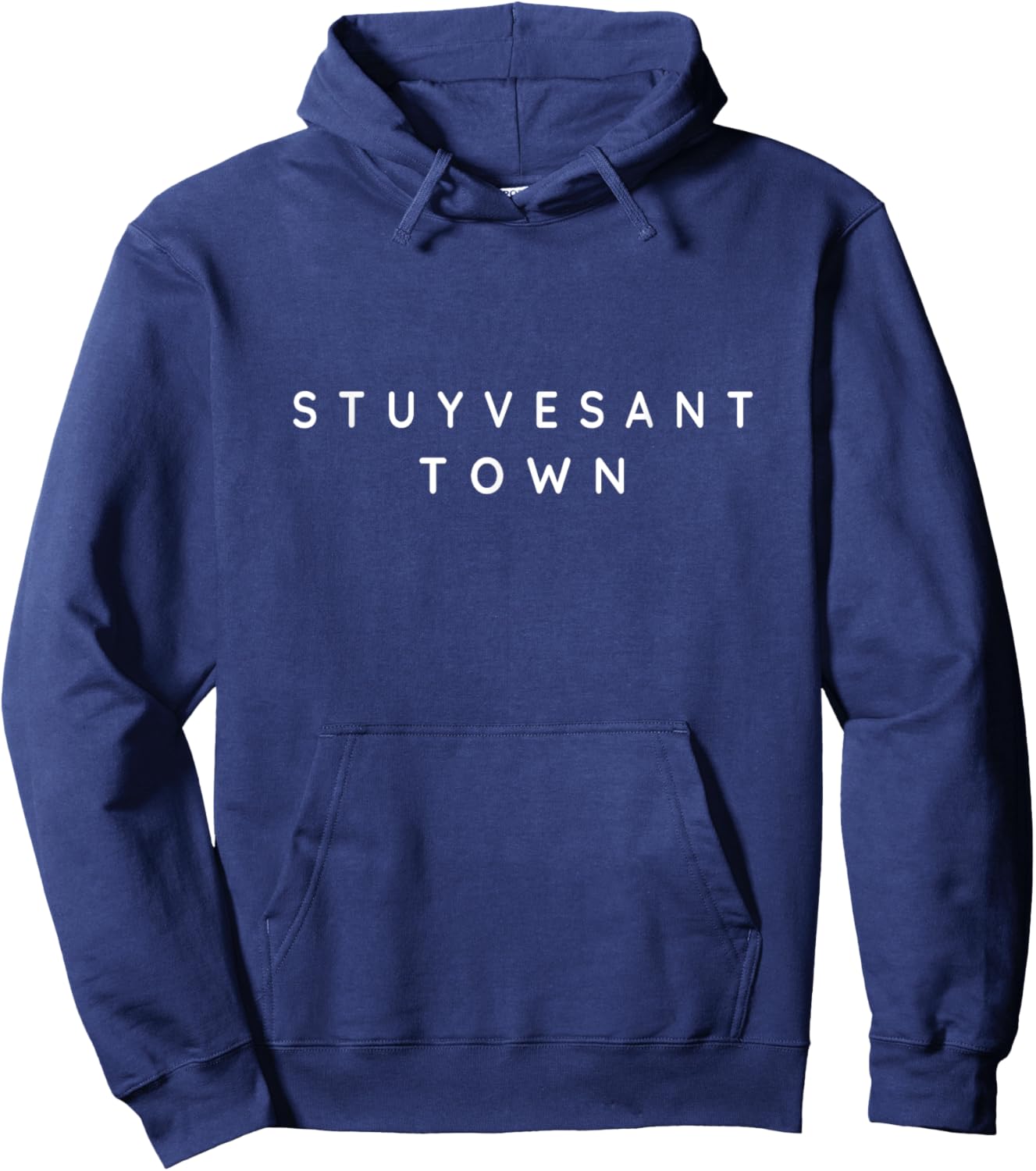Stuyvesant Town Souvenir / Proud New Yorkers / Modern Font Hoodie - Hoodie | Navy