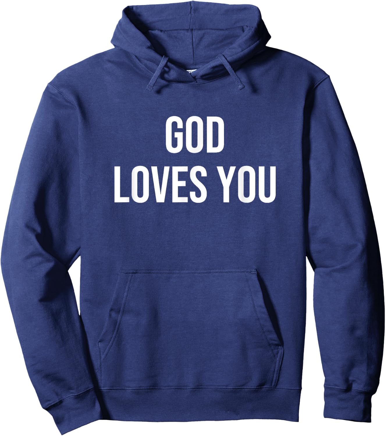 God Loves You Hoodie - Hoodie | Navy