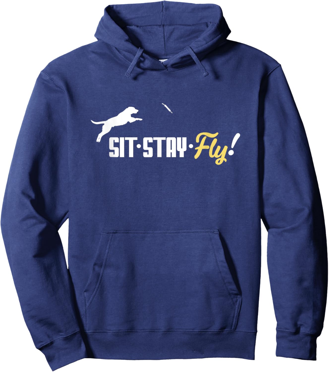 Dock Diving Dog a Dog Lover Women Hoodie - Hoodie | Navy