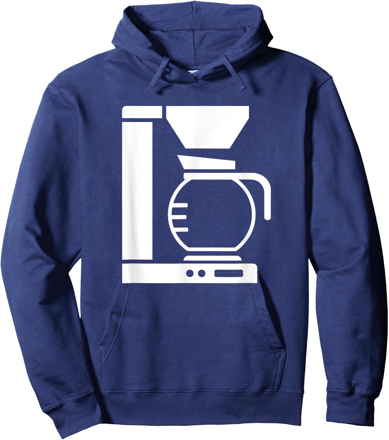 Coffee machine pot Hoodie - Hoodie | Navy
