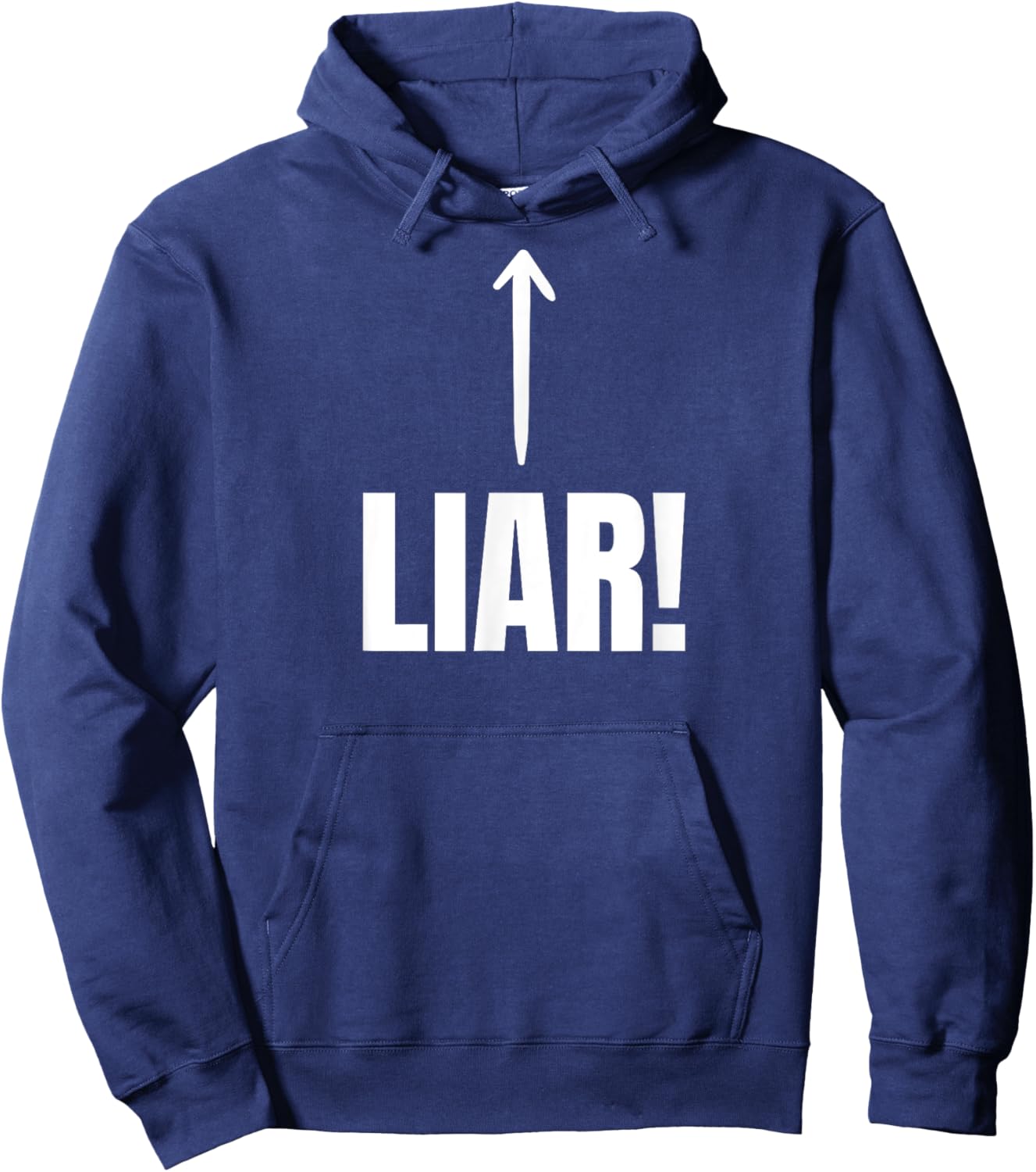 Funny Liar, Lying, Lies And Cheater Hoodie - Hoodie | Navy