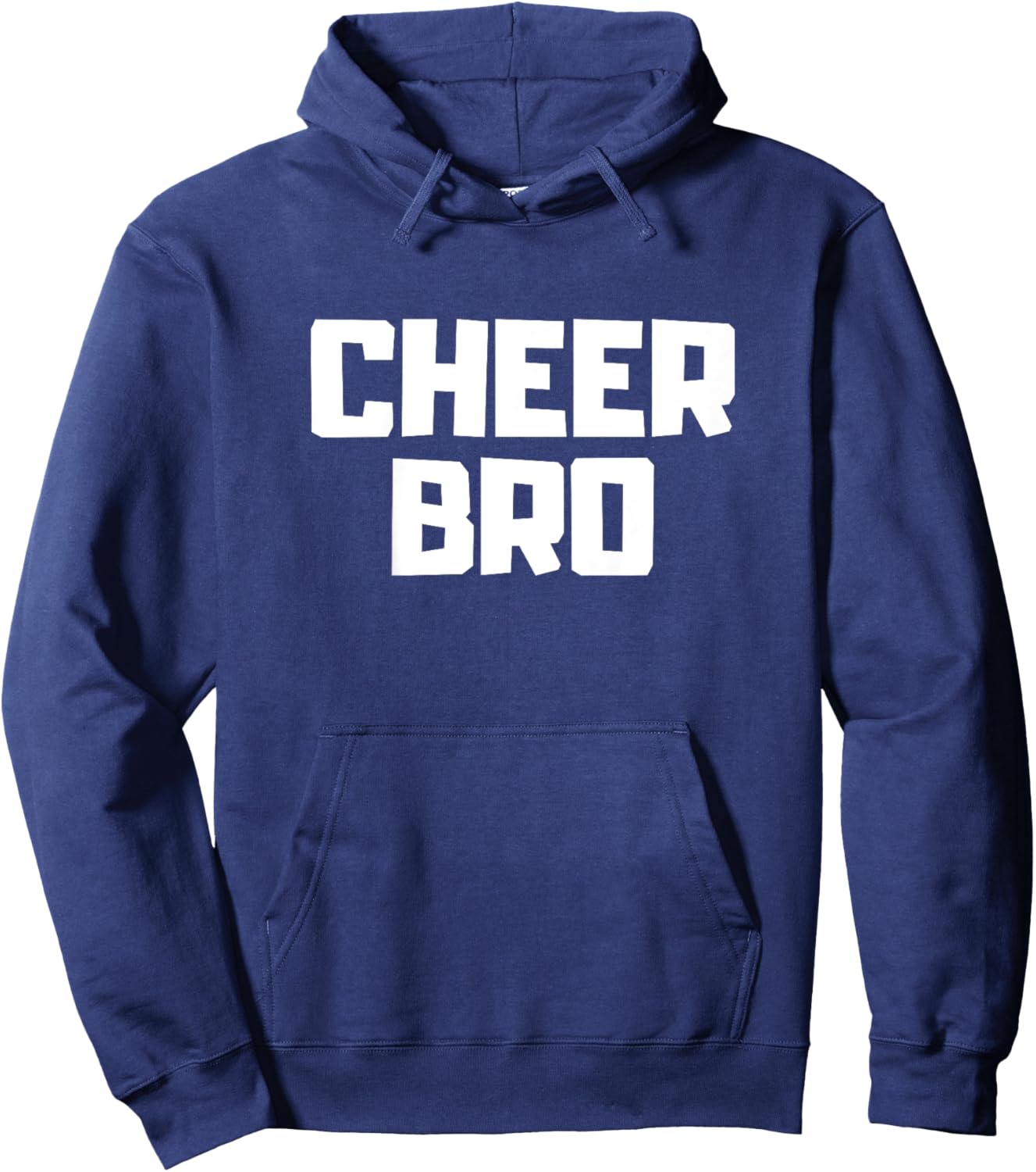 Kids Cheer Bro Cheerleader Brother Hoodie - Hoodie | Navy
