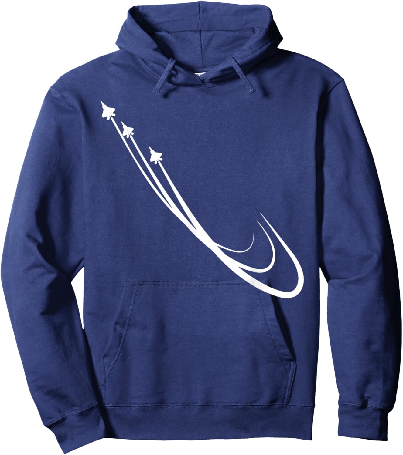 Military Fighter Jet Plane Patriotic Pilot Airplane Gift Hoodie - Hoodie | Navy