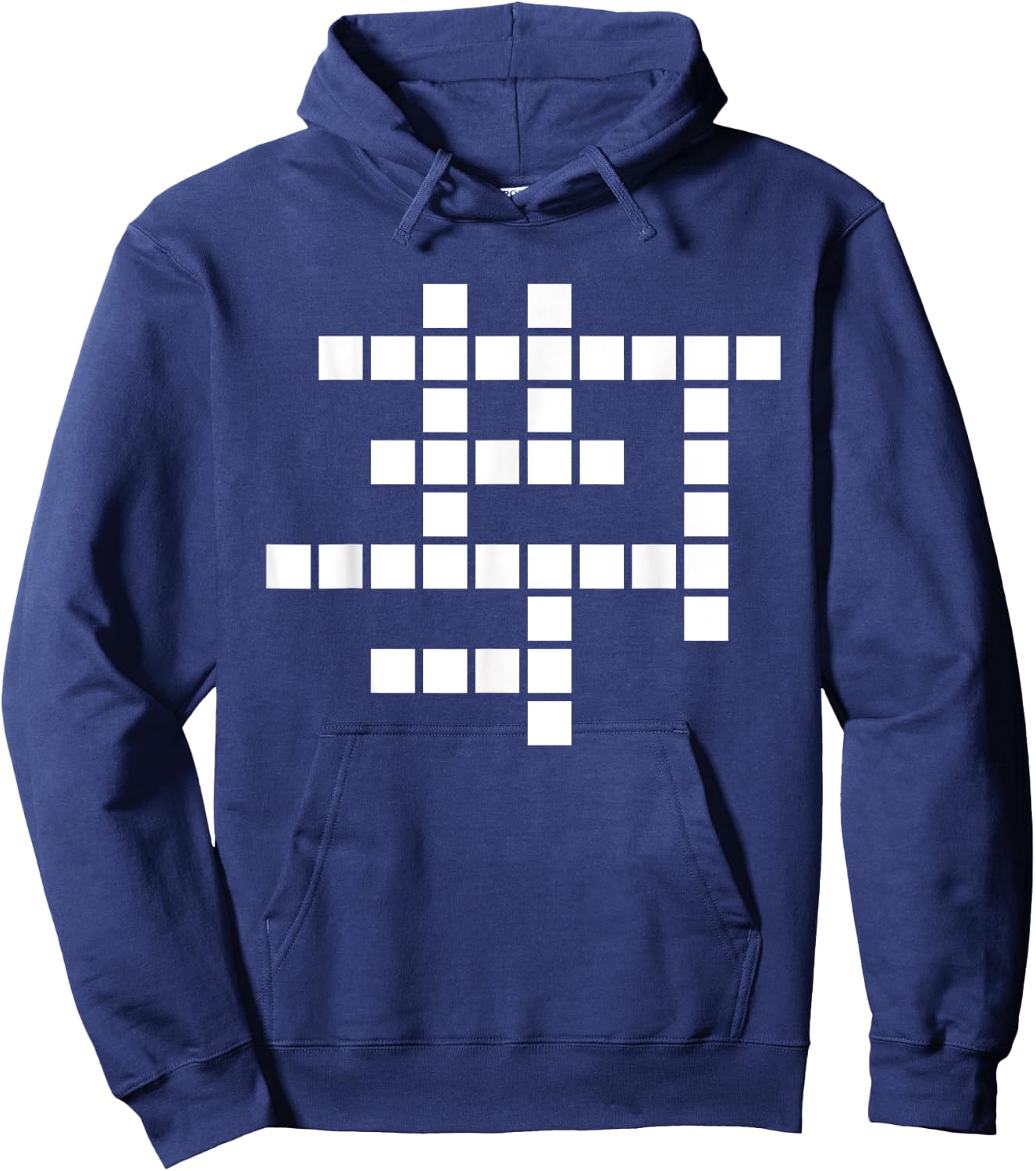 Crossword puzzle Hoodie - Hoodie | Navy