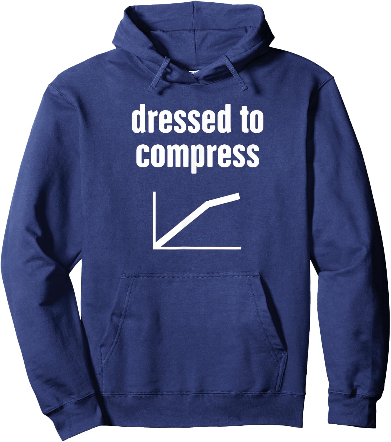 Compress - Funny Audio Engineer / Sound Guy Hoodie - Hoodie | Navy