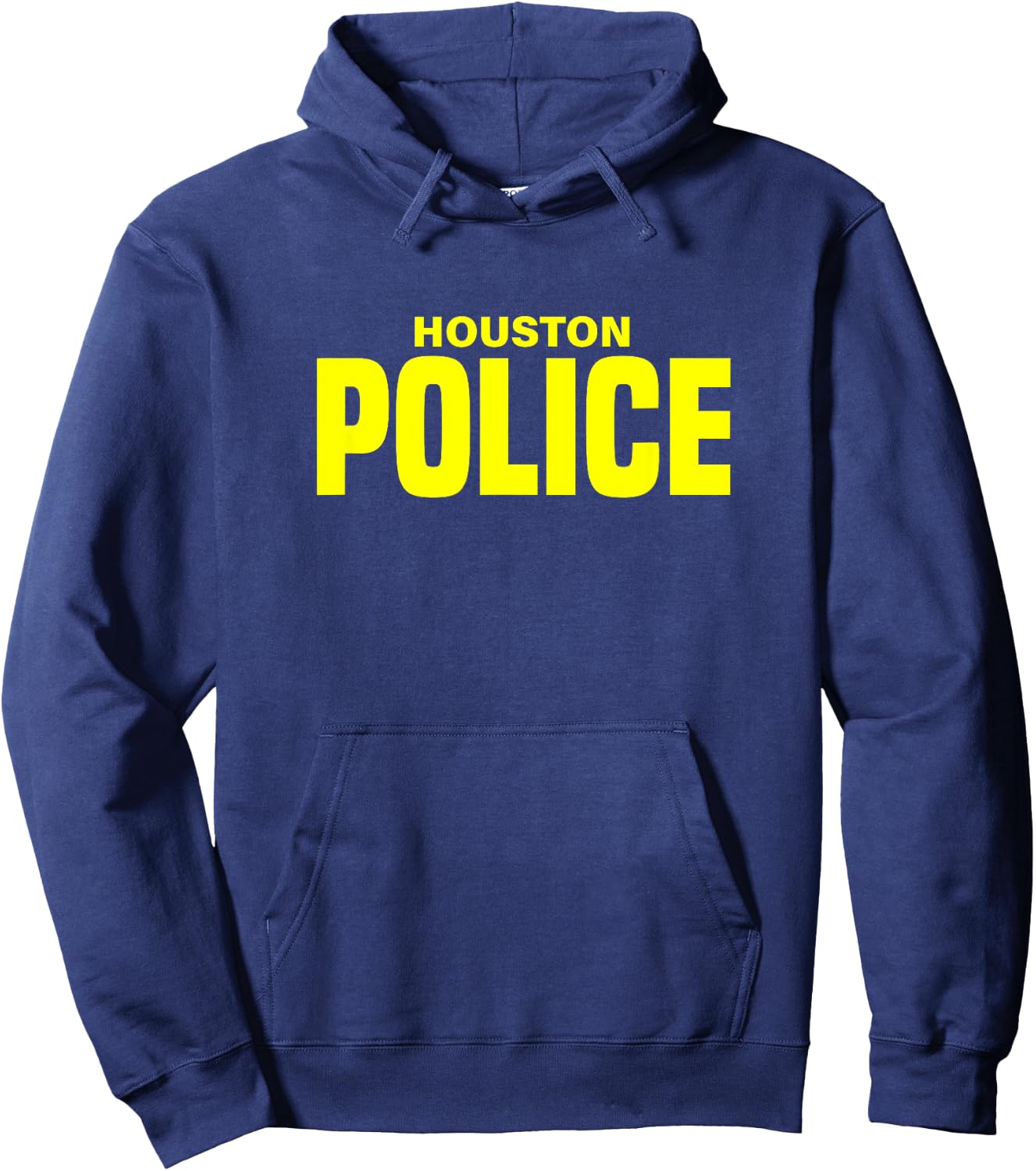 City of Houston Police Officer Texas Policeman Uniform Duty Hoodie - Hoodie | Navy