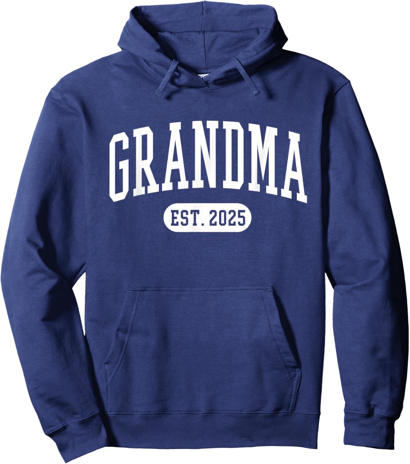 Grandma Est. 2025 Cute Vintage Hoodie - Hoodie | Navy