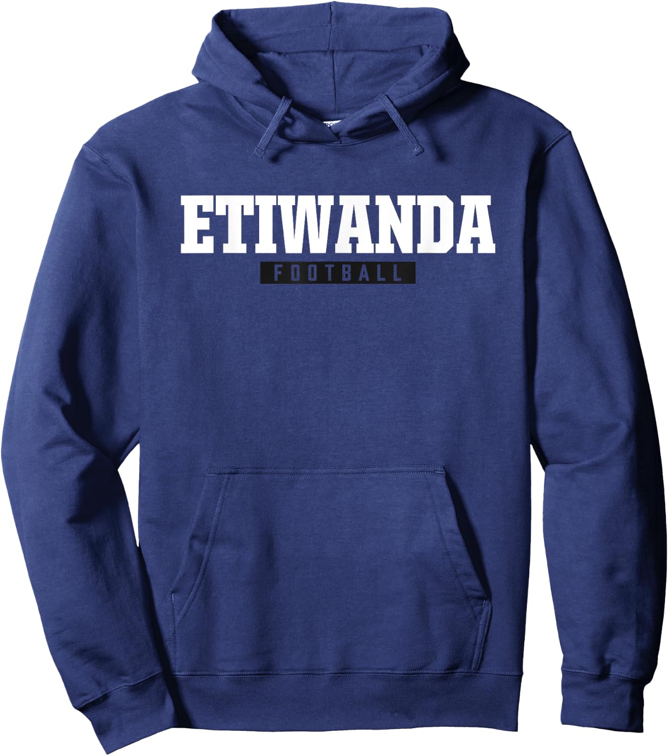 Etiwanda High School Football HS Hoodie - Hoodie | Navy