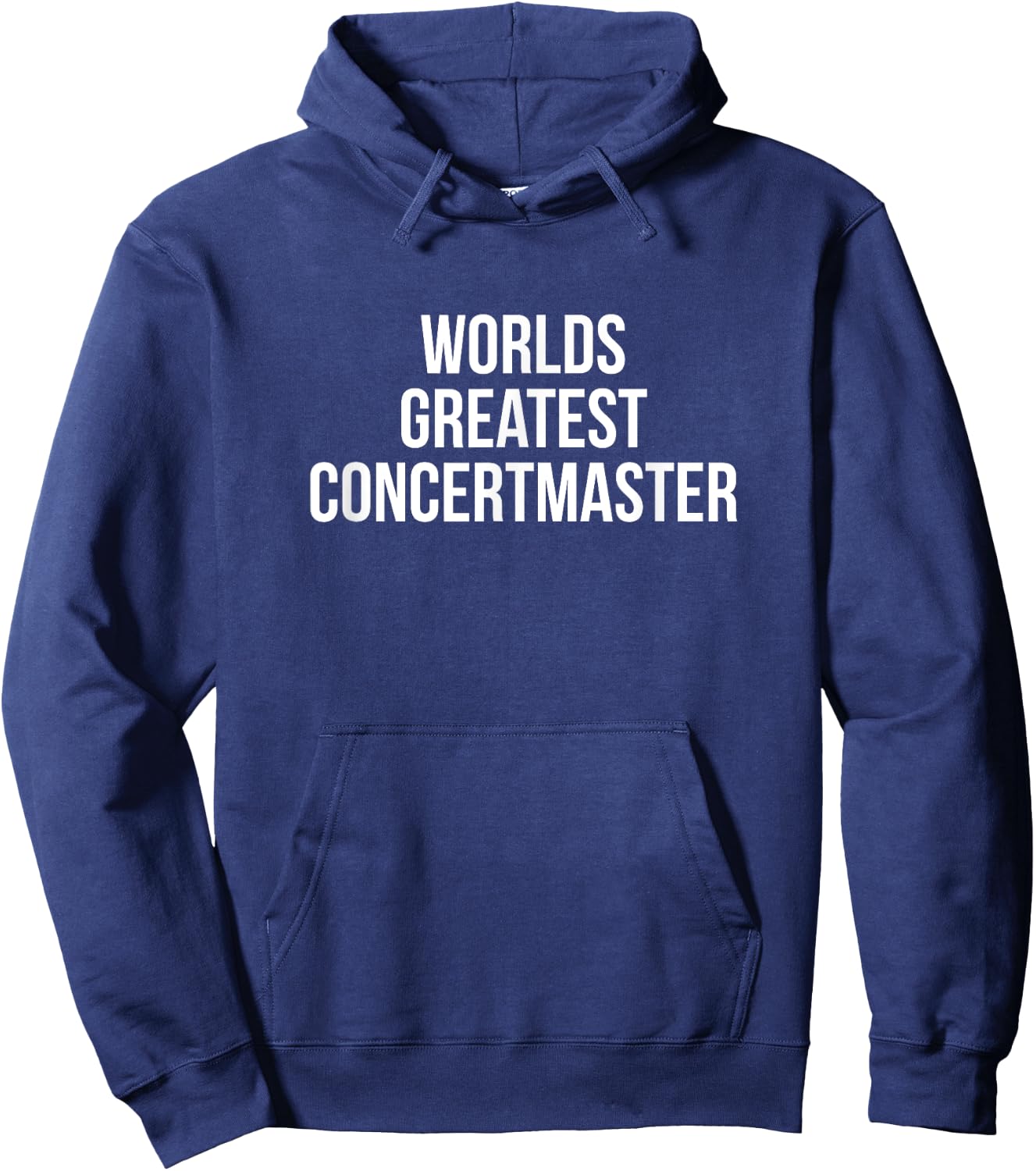 World's Greatest Concertmaster Violin Player Gifts Hoodie - Hoodie | Navy