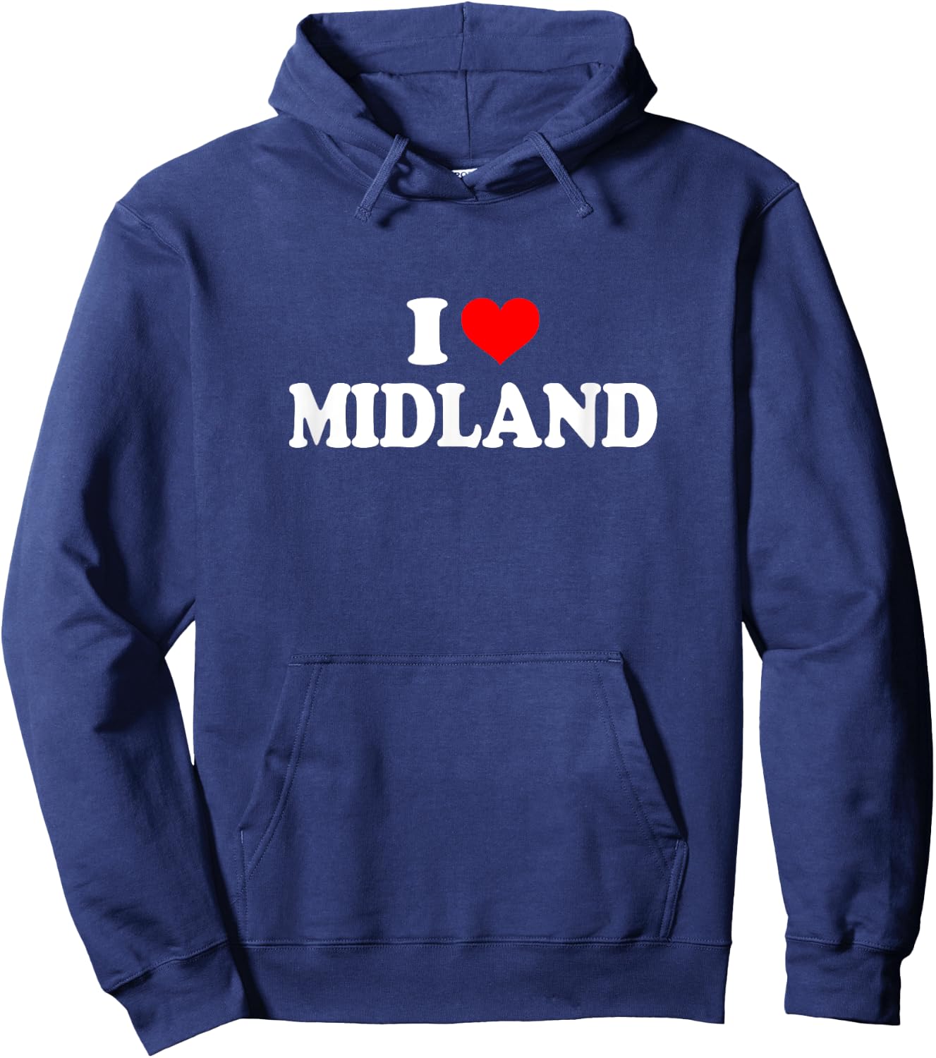 Midland - I Love Midland Hoodie - Hoodie | Navy