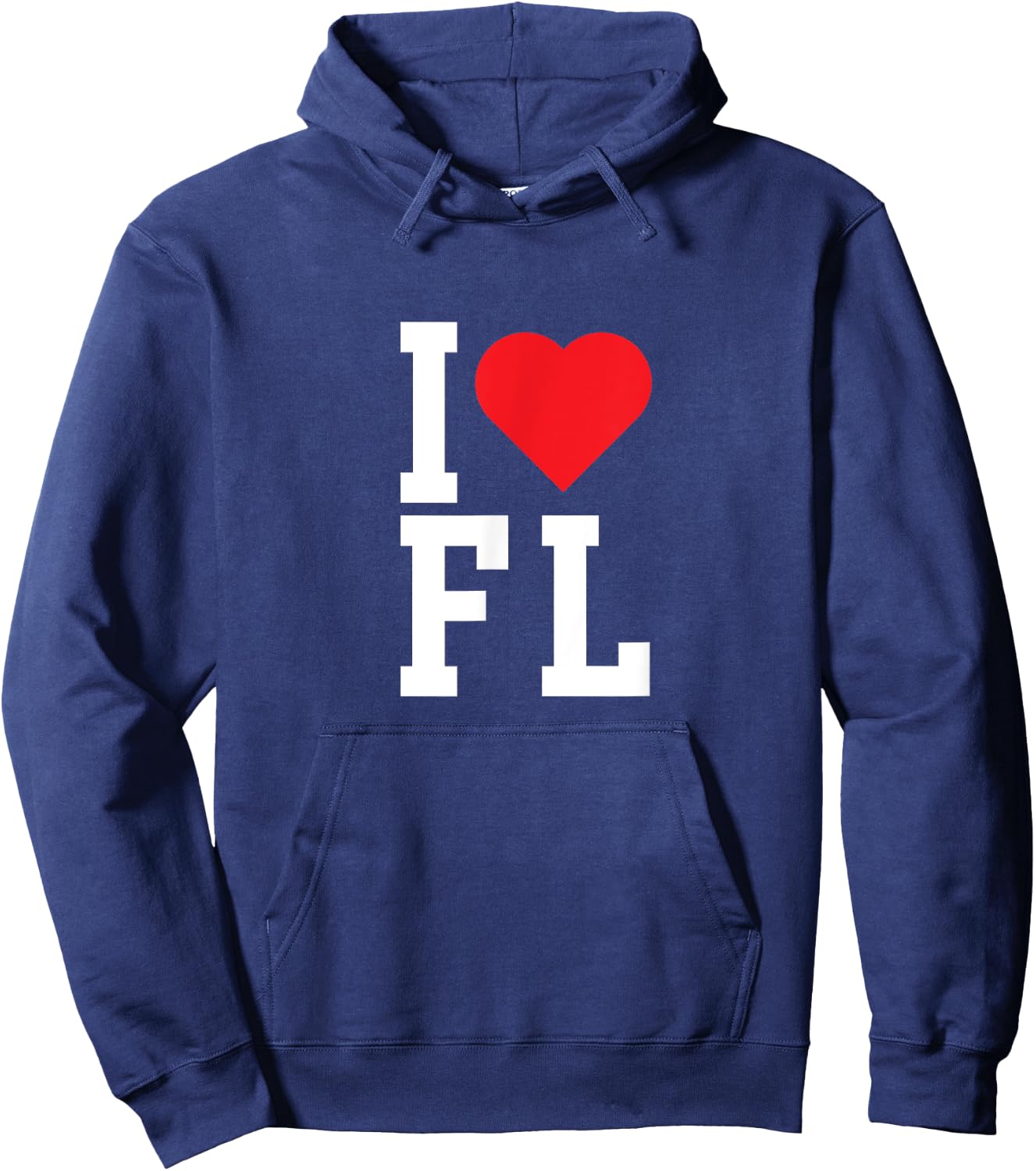 FLORIDA - I Love Florida - Throwback Design - Classic Hoodie - Hoodie | Navy