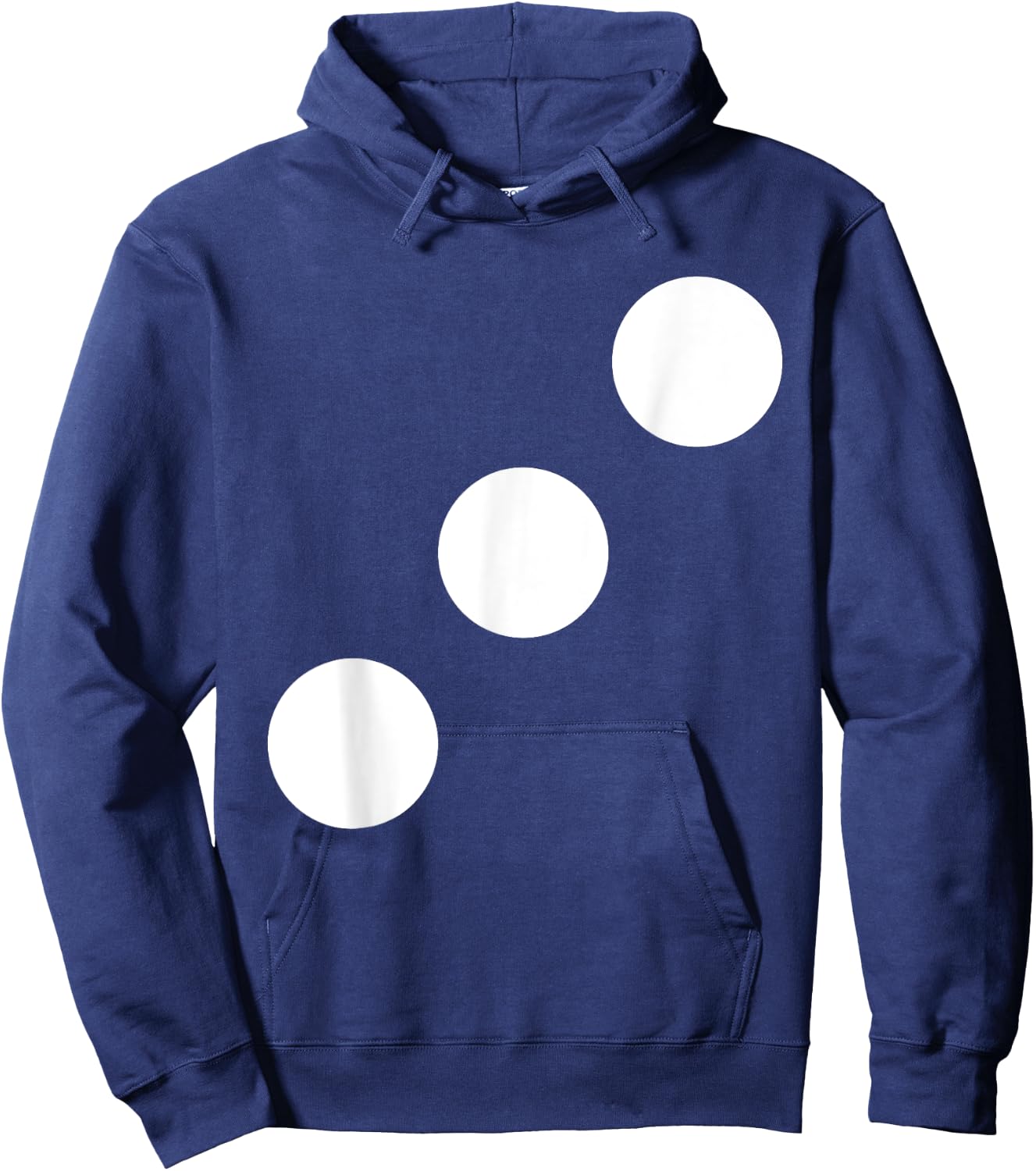 Human Dice Number 3 Group Matching Halloween Costume Family Hoodie - Hoodie | Navy