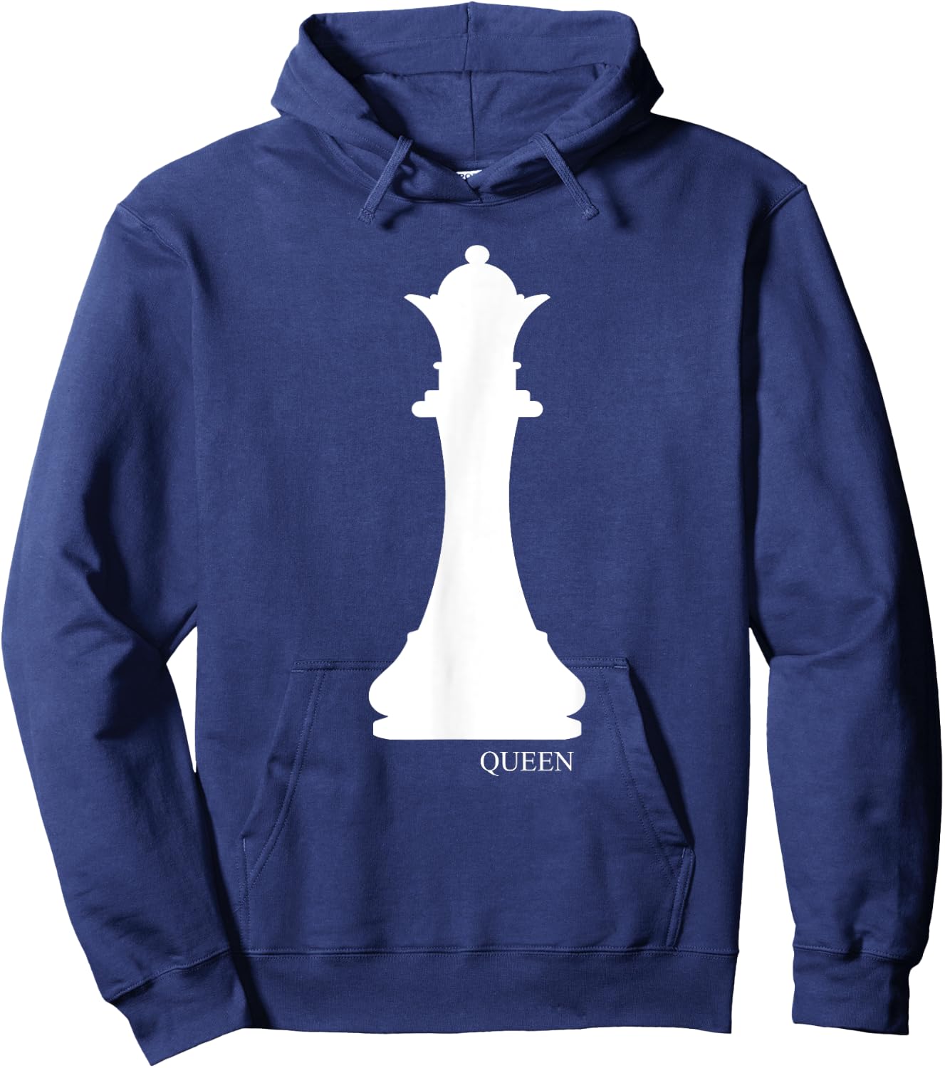 Queen Chess Piece Halloween Costume Chess Club Shirt Hoodie - Hoodie | Navy