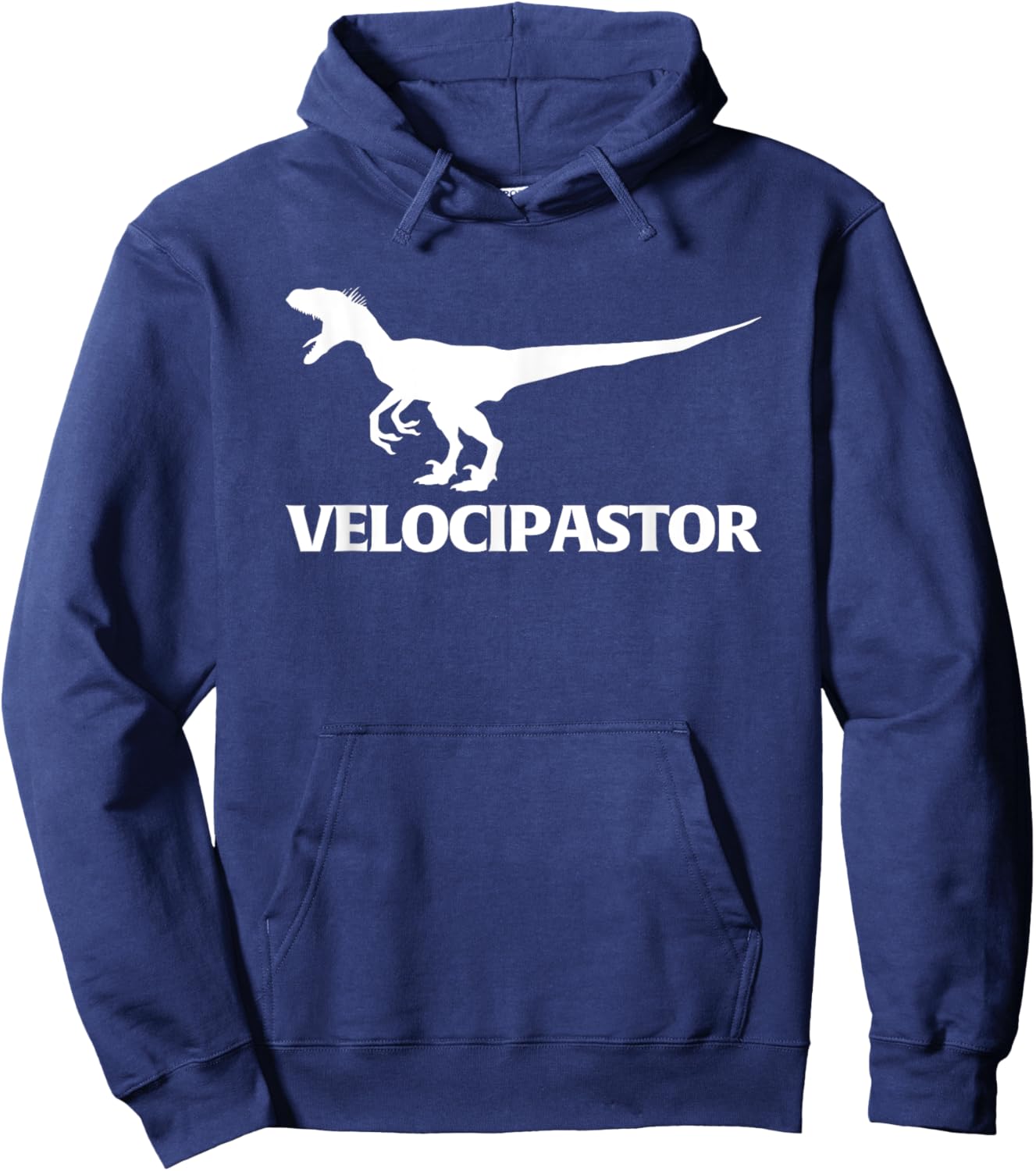 VelociPastor - Funny Pastor Saying Catholic Cool Pastor Hoodie - Hoodie | Navy