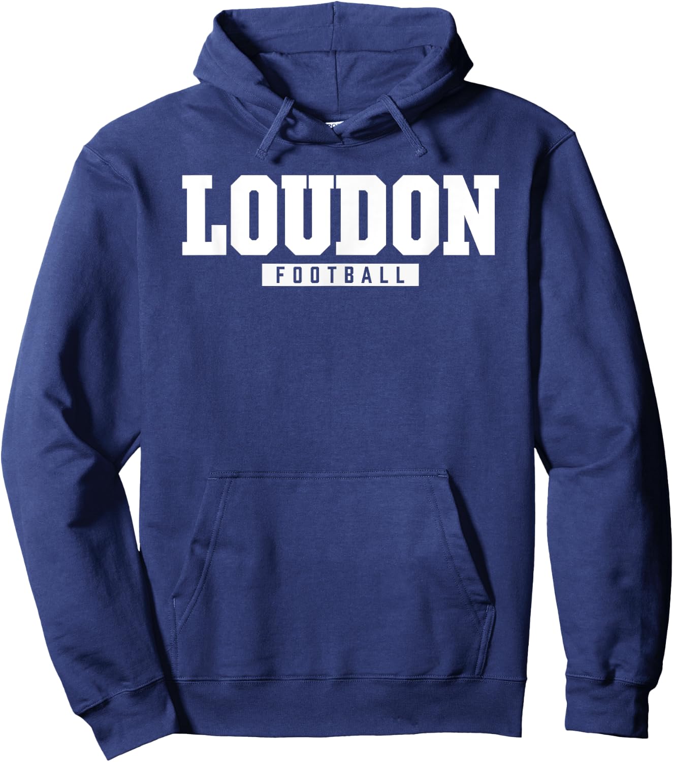 Loudon High School Football HS Hoodie - Hoodie | Navy