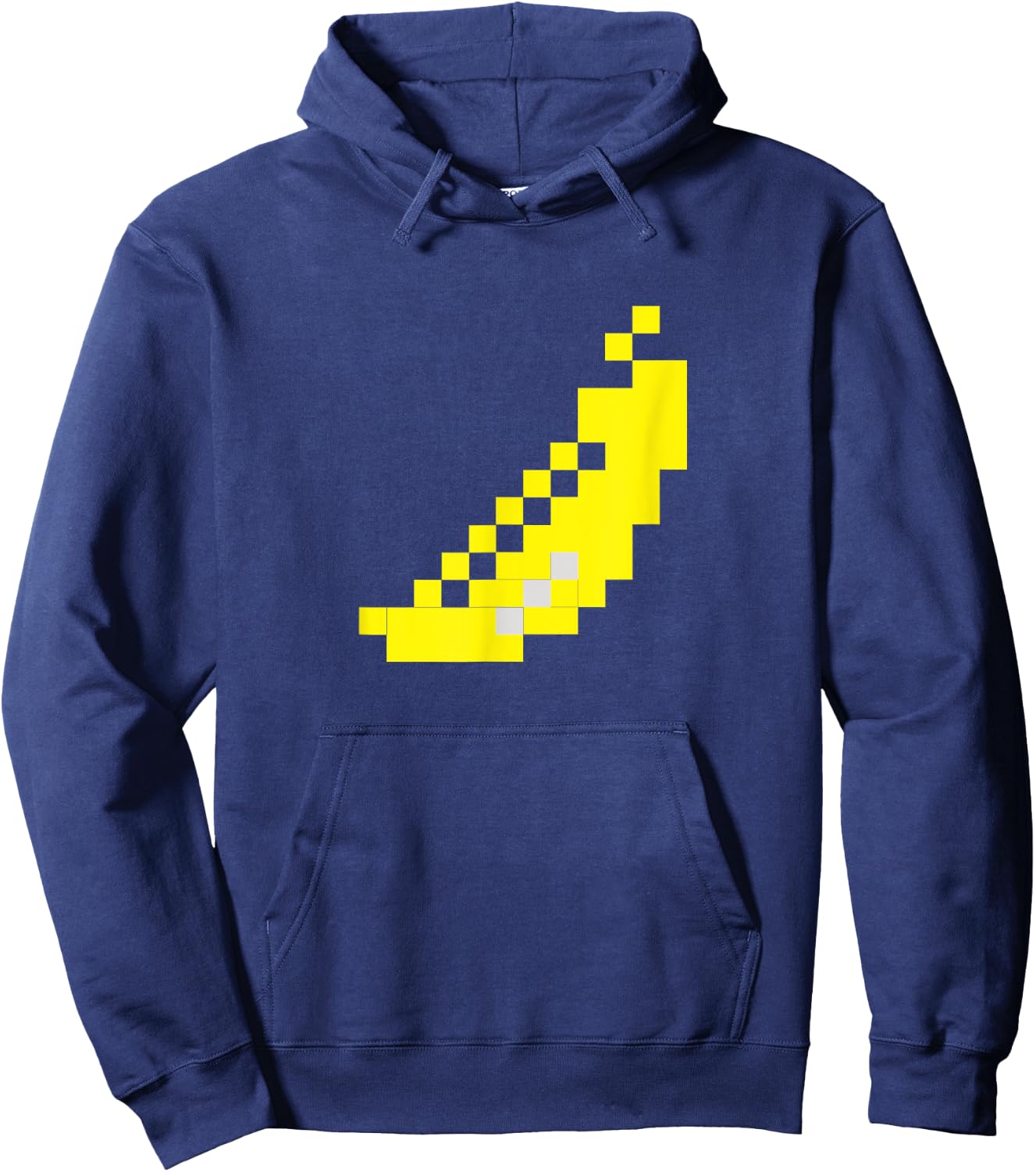 Pixel Banana 80s Video Game Halloween Group Costume Hoodie - Hoodie | Navy