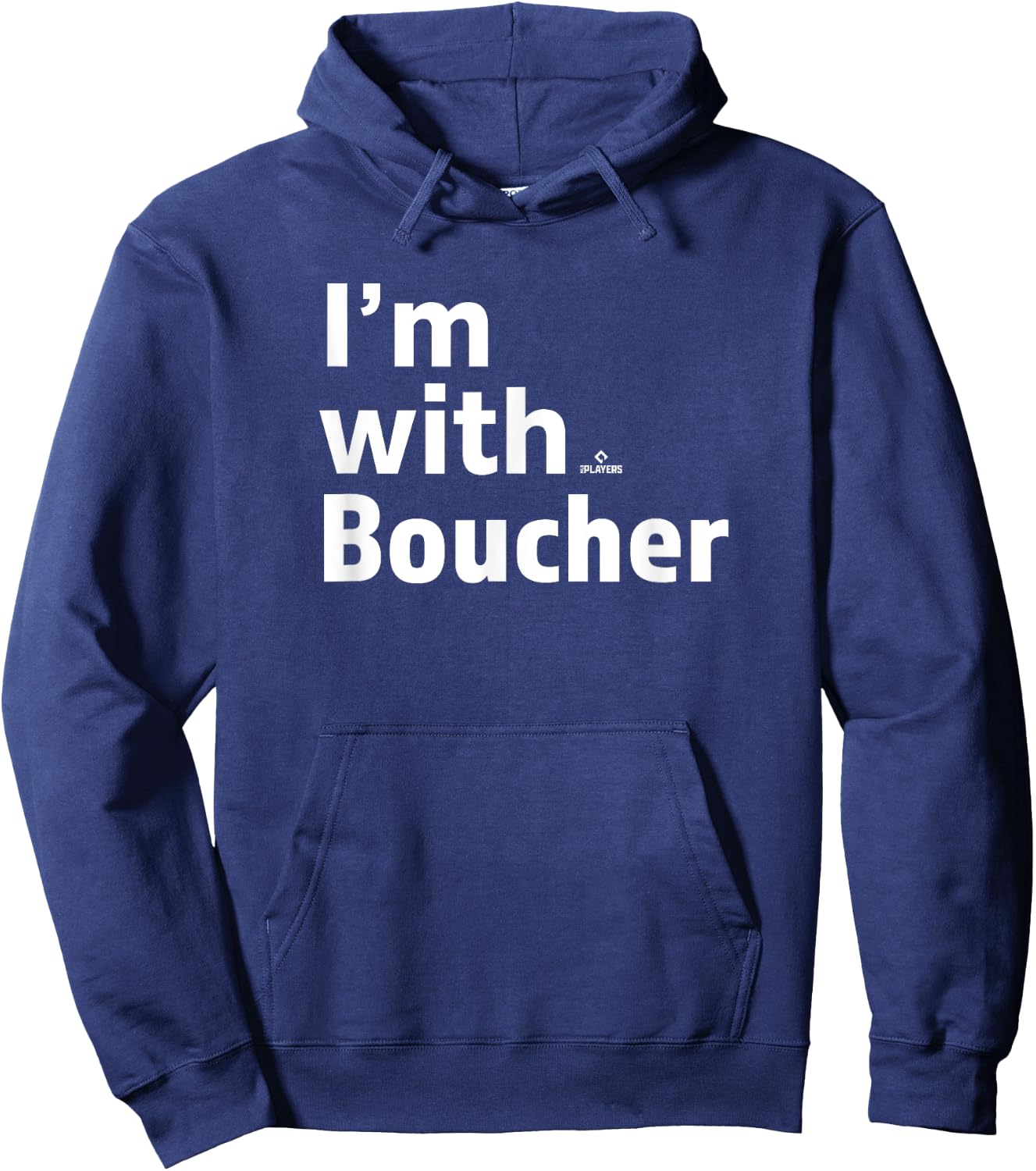 I'm With Adam Boucher Prospect Baseball Fan Gear Hoodie - Hoodie | Navy
