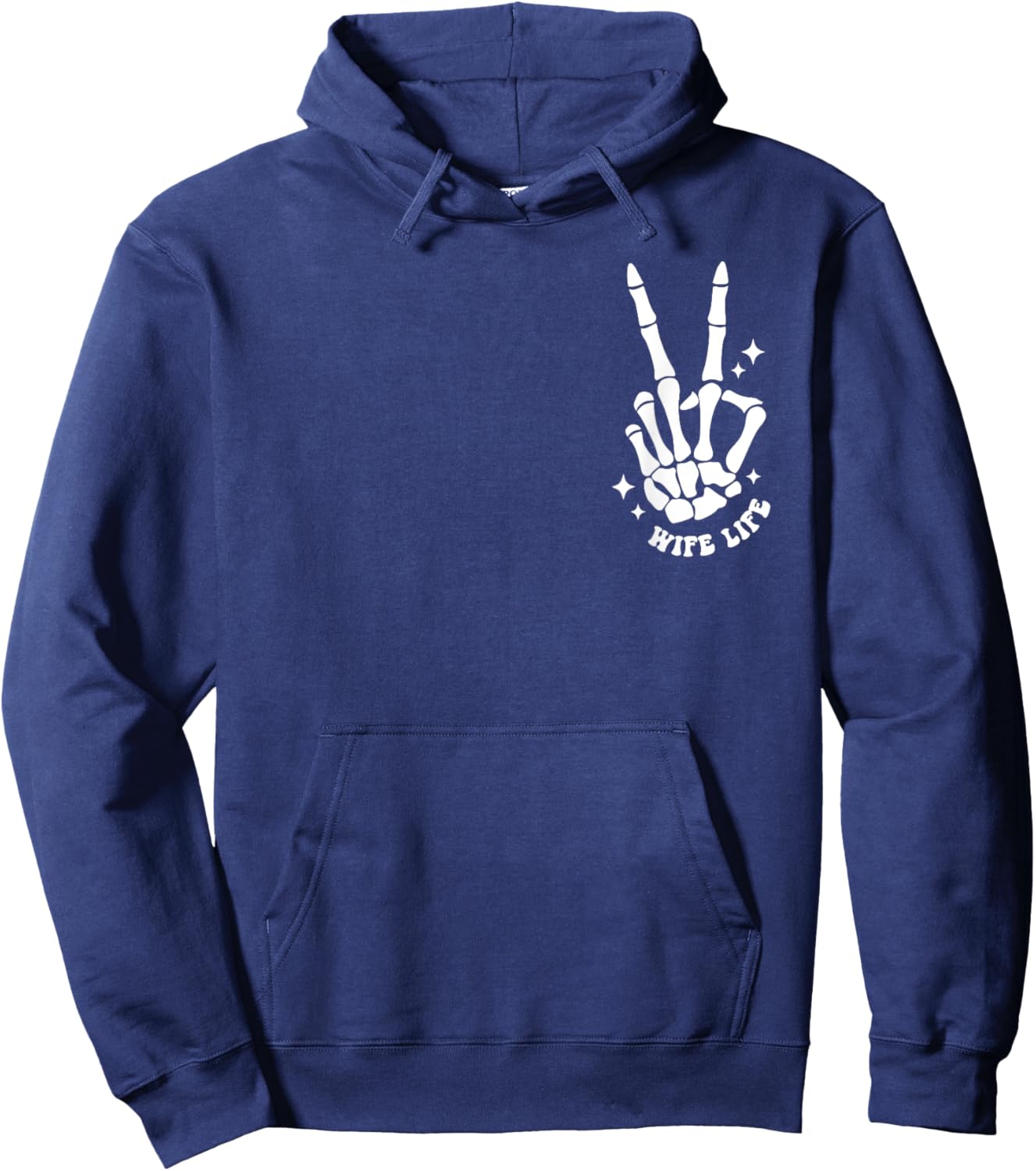 I Love My Husband But Sometimes I Wanna Square Up Wife Life Hoodie - Hoodie | Navy