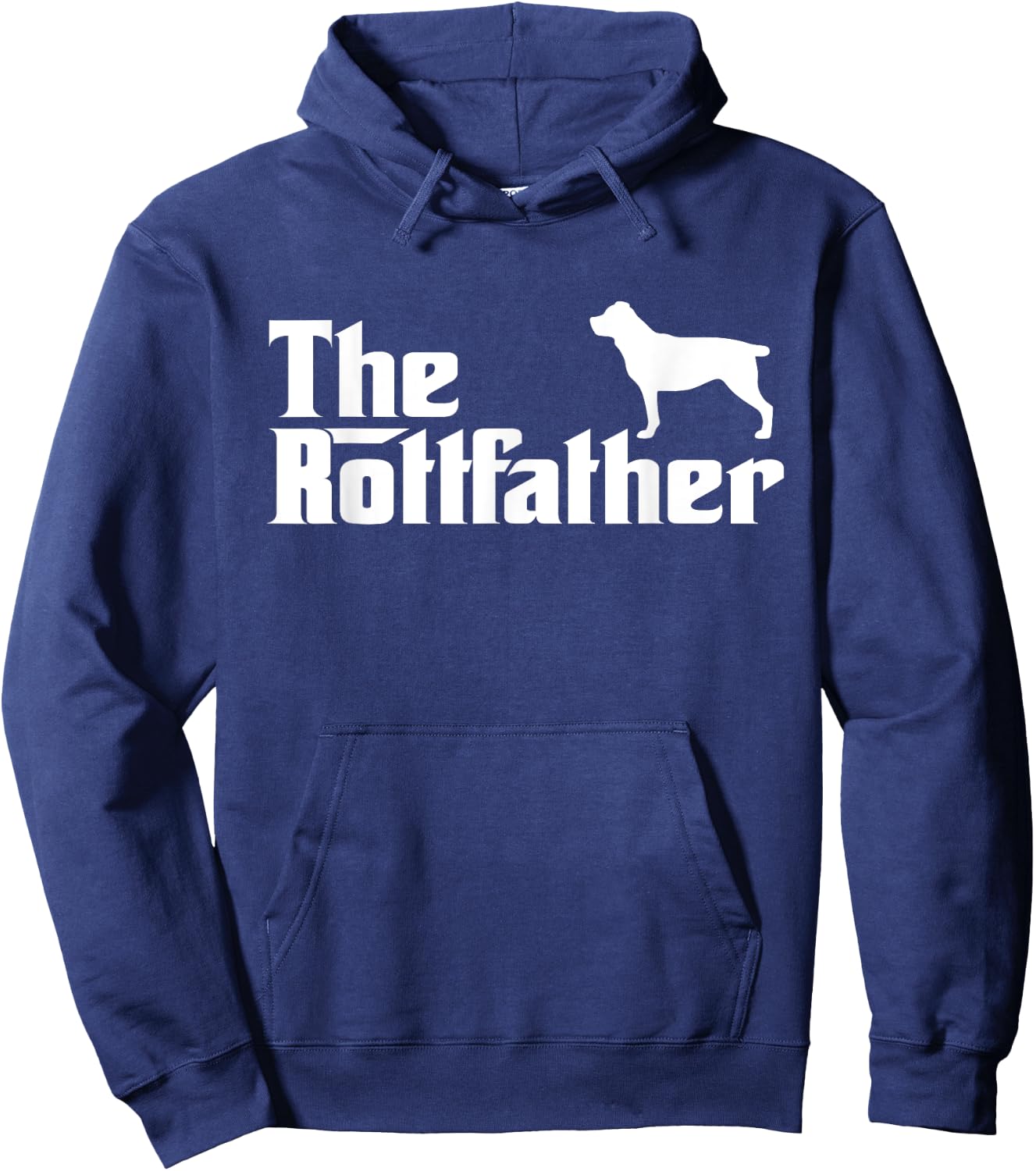 The Rottfather The Dogfather Rottweiler Funny Dog Gifts Hoodie - Hoodie | Navy