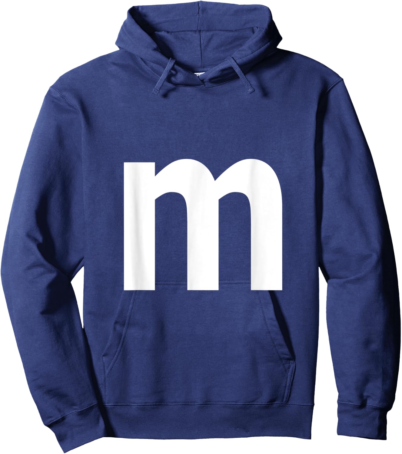 Alphabet Letter M (lower case m) - Additional Colors Hoodie - Hoodie | Navy