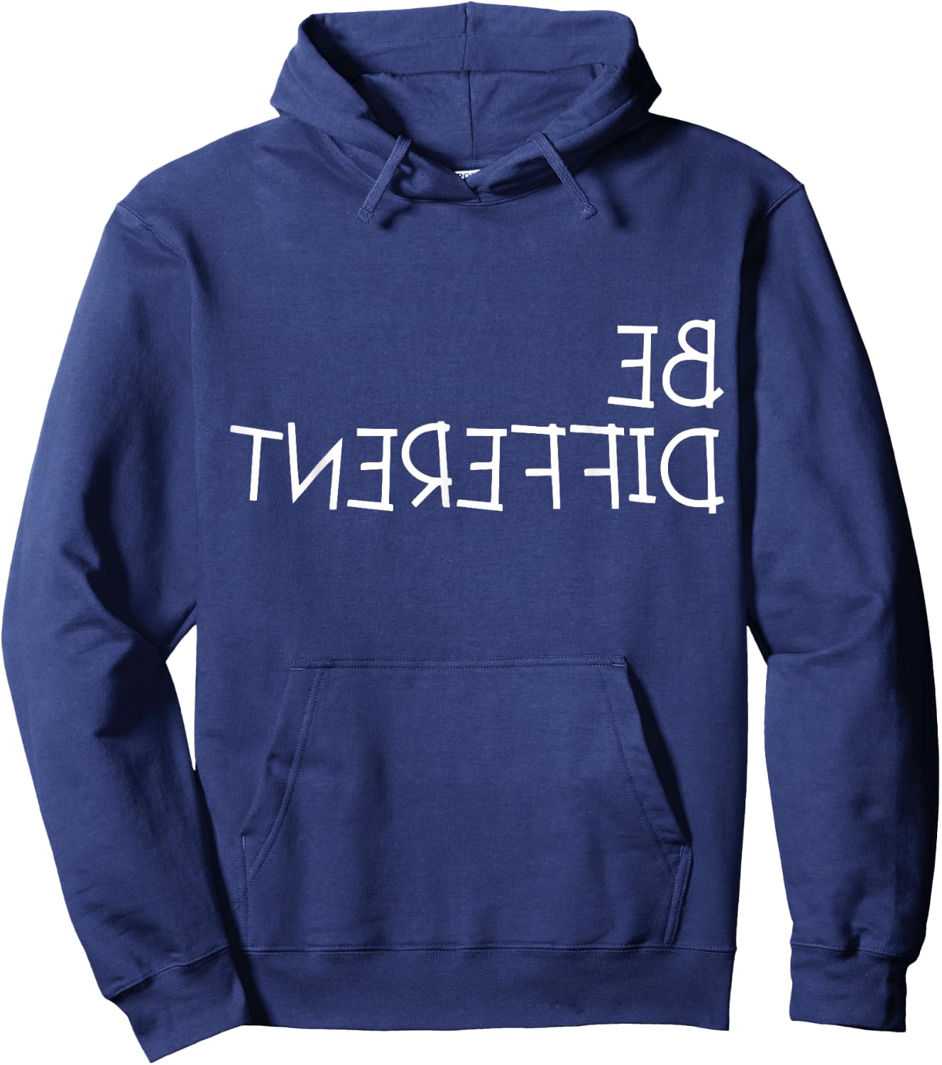 Be Different Funny Introvert Designs Early Bird I'm Not For Everyone Backwards Hoodie - Hoodie | Navy