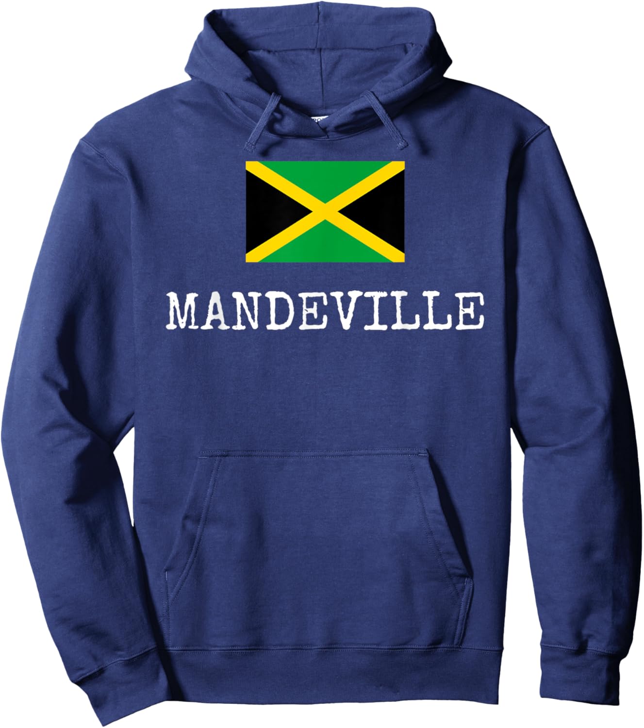 Mandeville Country Jamaica Family Trip Jamaicans Men Women Hoodie - Hoodie | Navy