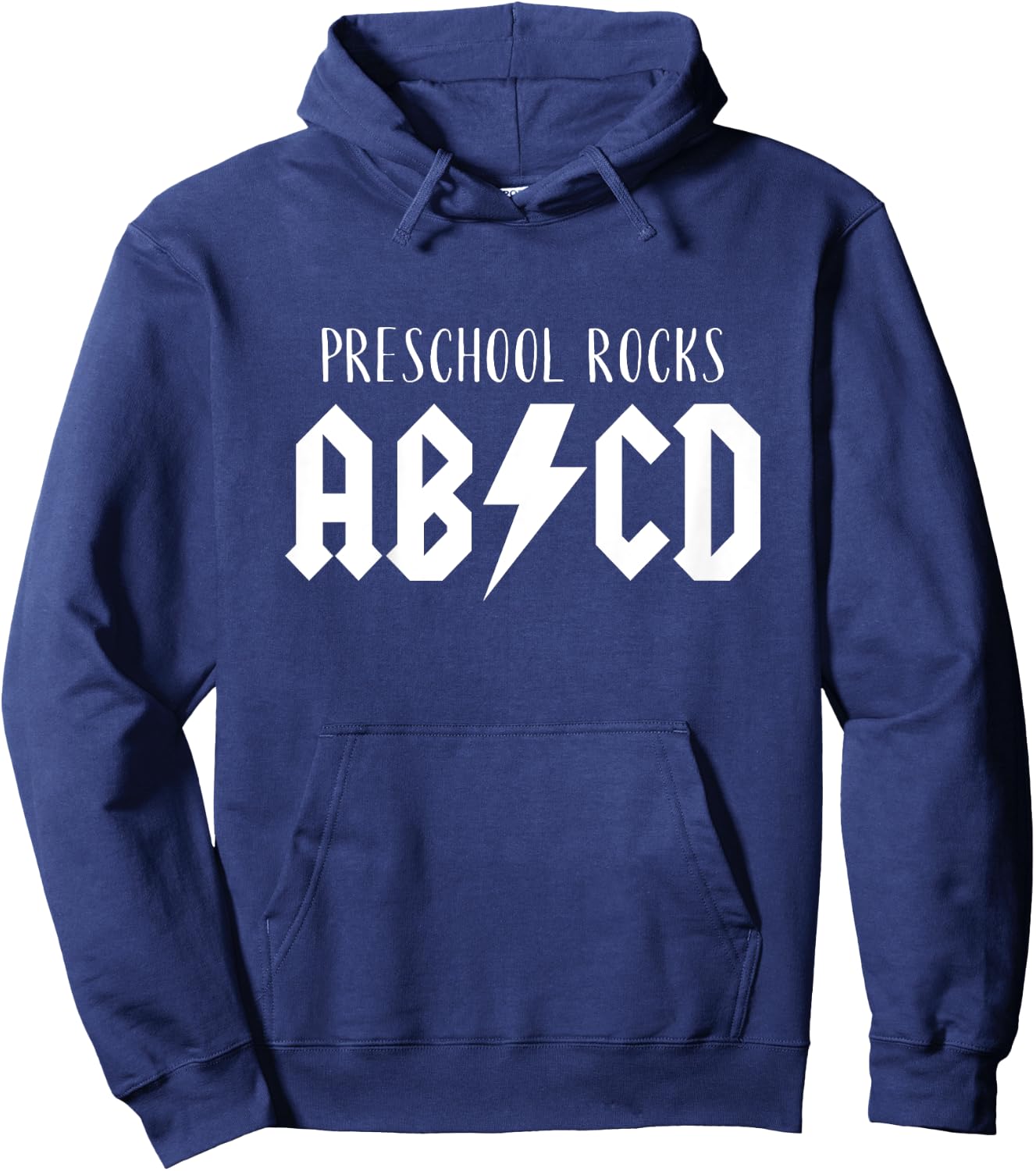 Preschool Rocks for Boys ABCD Rock First Day of Preschool Hoodie - Hoodie | Navy