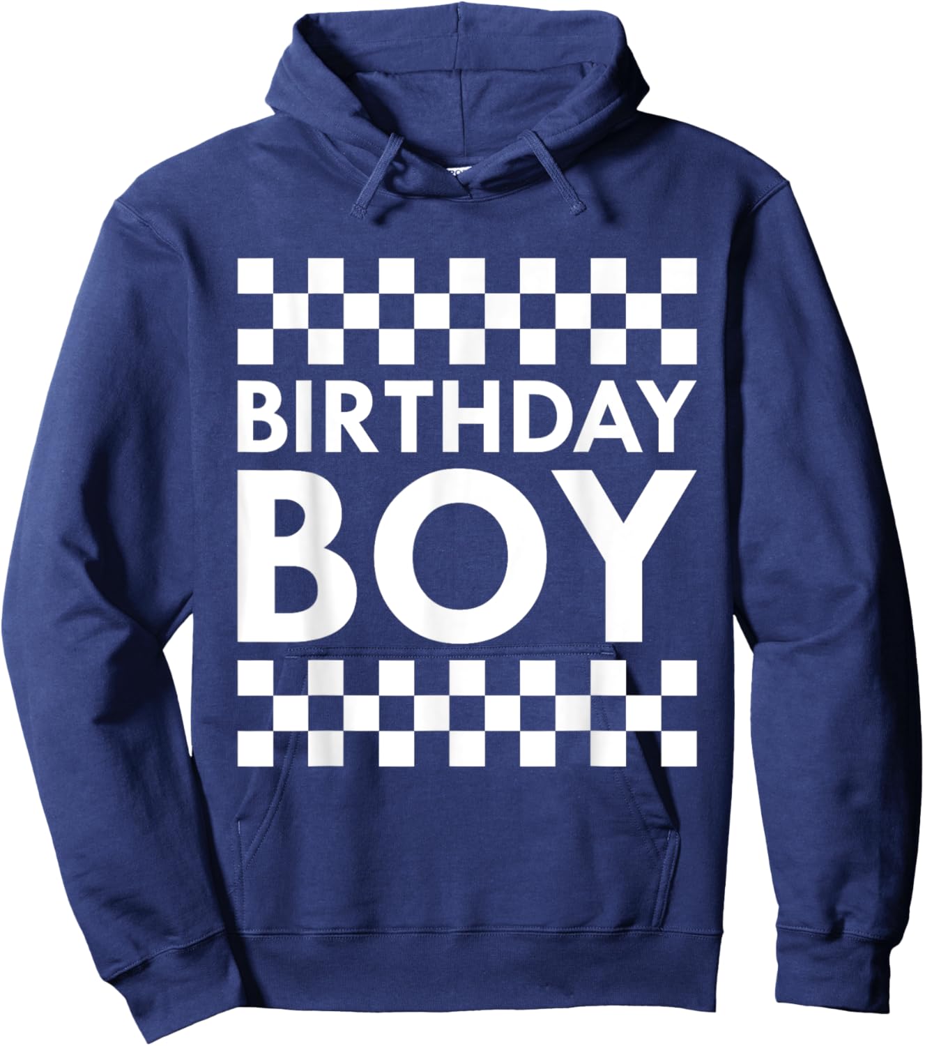 Pit Crew Birthday Boy Family Matching Racing Birthday Boy Hoodie - Hoodie | Navy