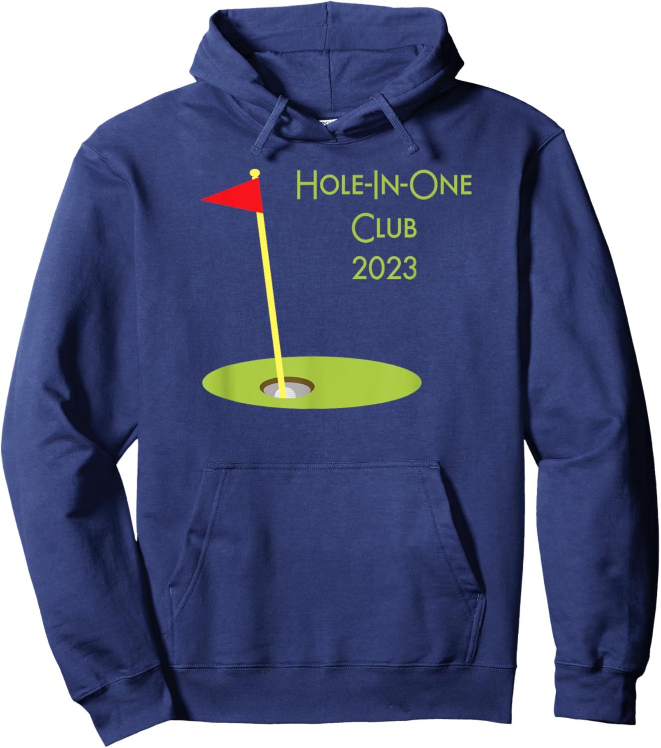 Hole In One Club 2023 Golfing Design For Golfer Golf Player Hoodie - Hoodie | Navy