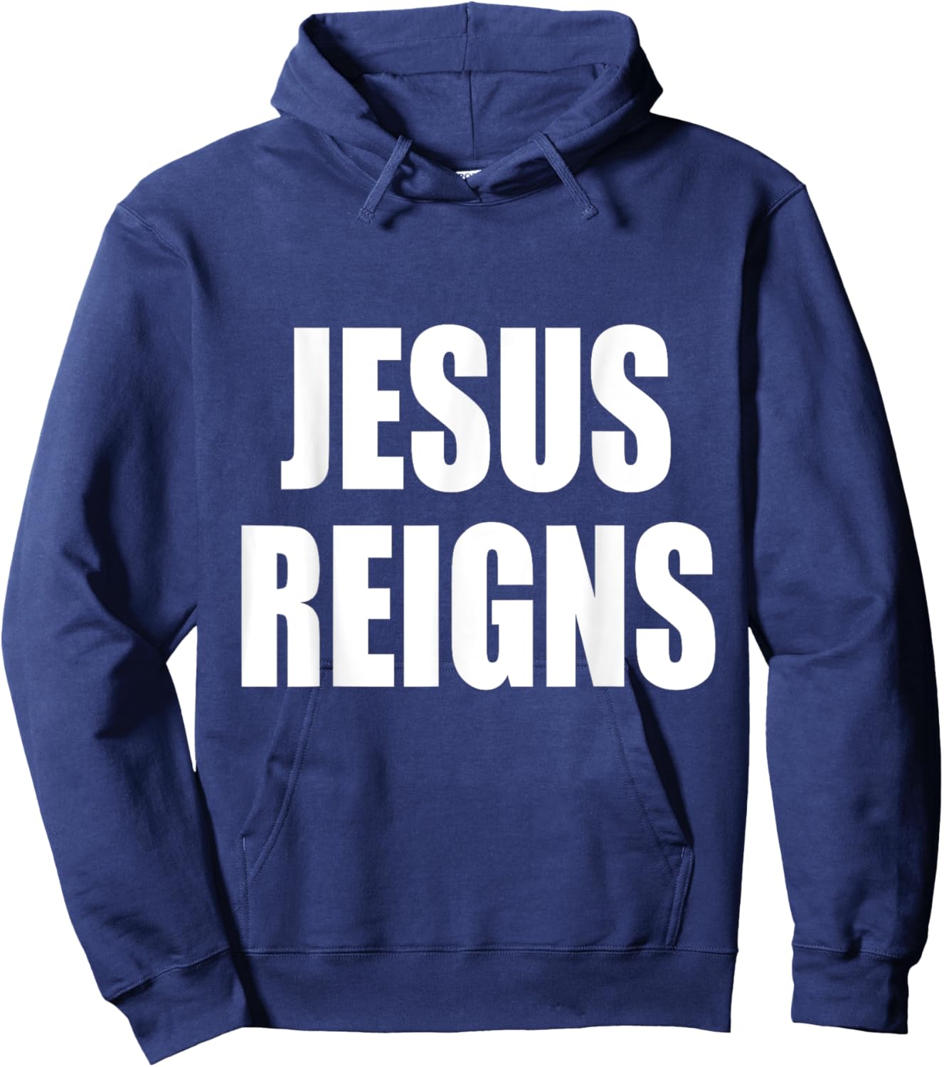 Jesus Reigns Hoodie - Hoodie | Navy