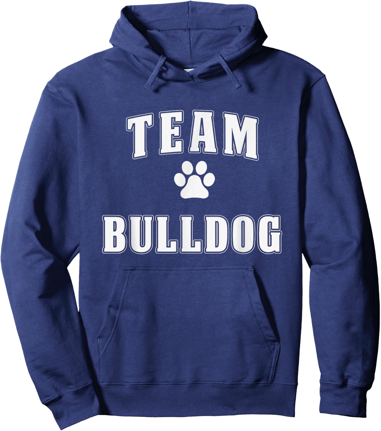 Team Bulldog - Funny Bulldog Shirt Gift Bulldog Lover Women Girls Kids Hoodie - Hoodie | Navy