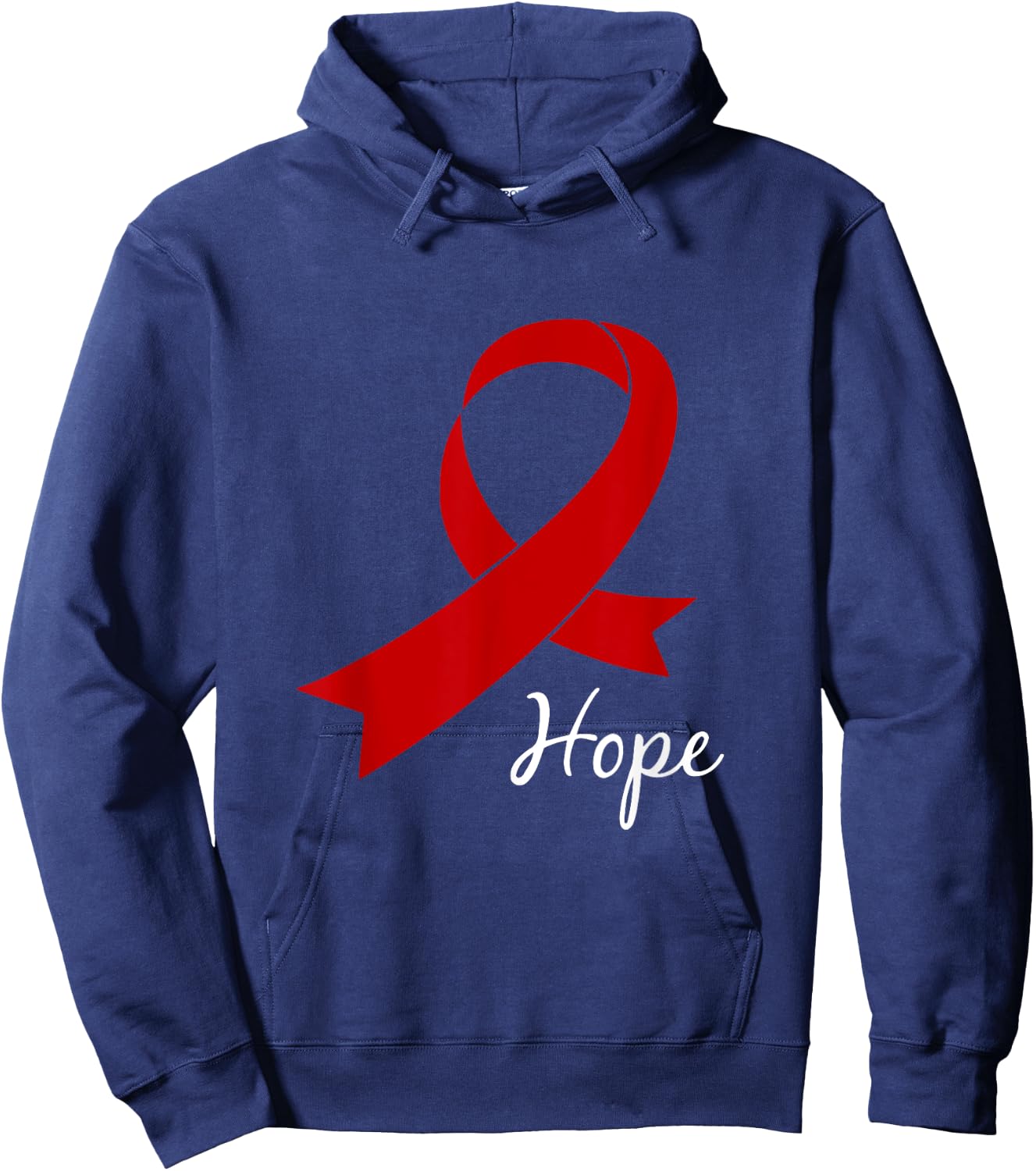 Aids Hope Shirt World Aids Day Awareness Hiv Gift Hoodie - Hoodie | Navy