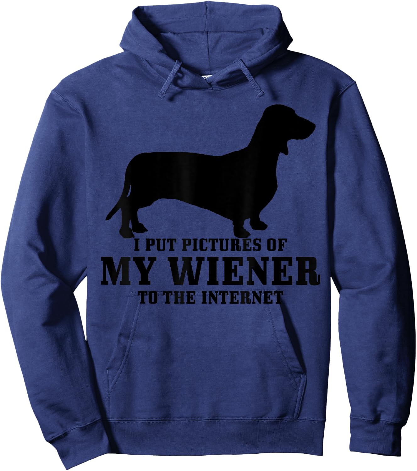 Wiener Dog Funny Weiner Doxie Dachshund Mom Dad Gift Women Hoodie - Hoodie | Navy