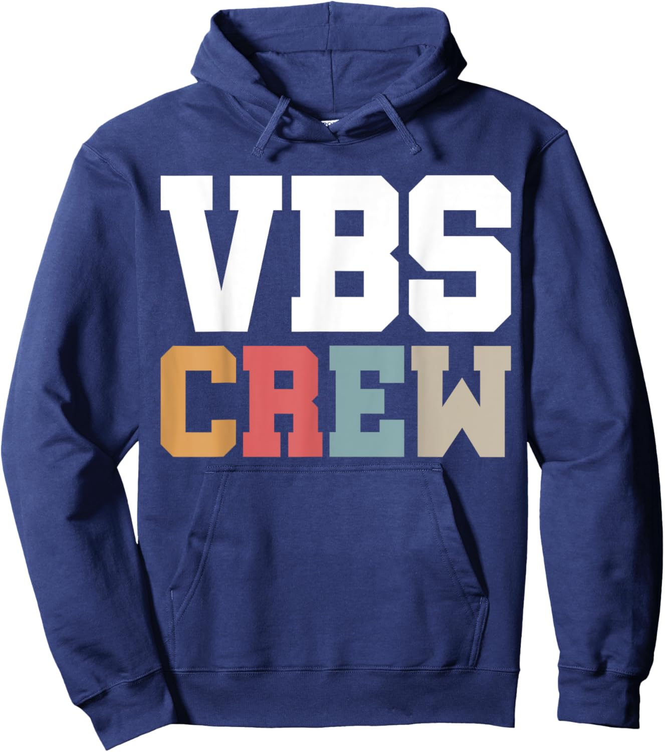 VBS Crew Faith-Based Gathering Sunday School Teacher Hoodie - Hoodie | Navy