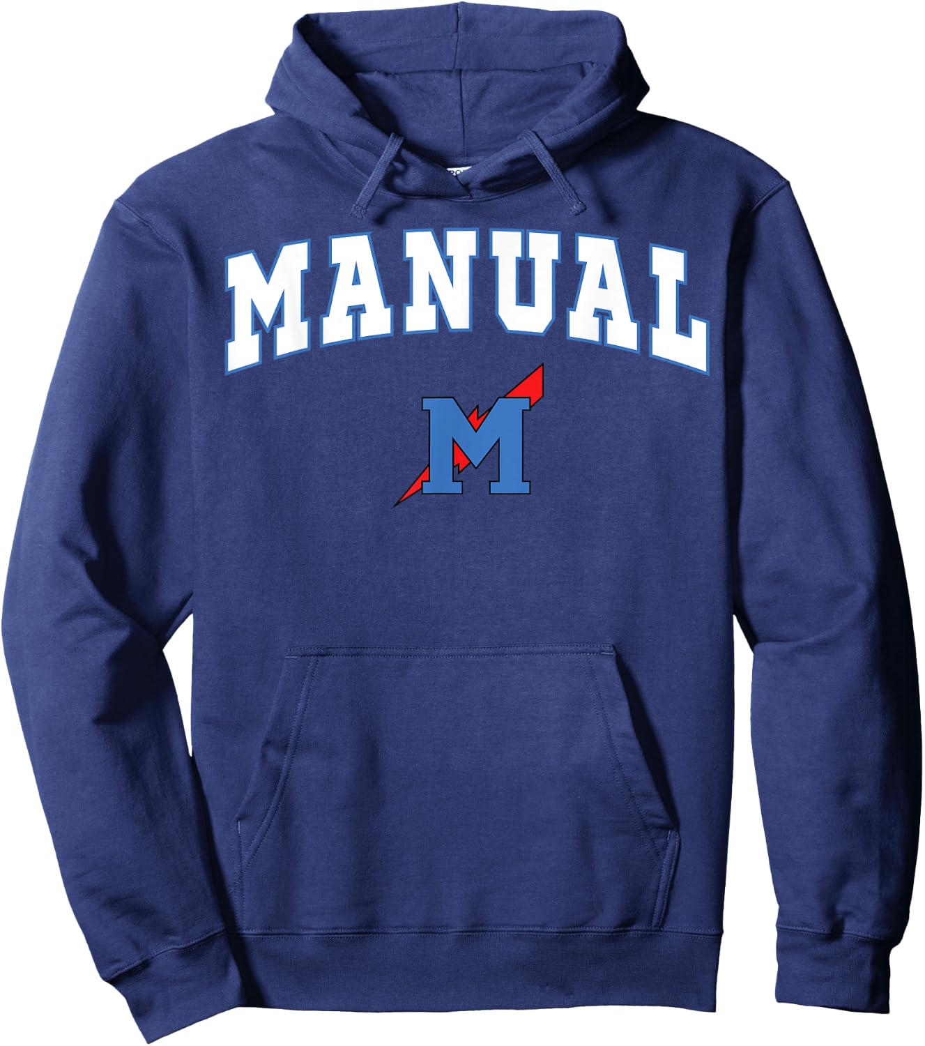 Manual High School Thunderbolts Hoodie - Hoodie | Navy
