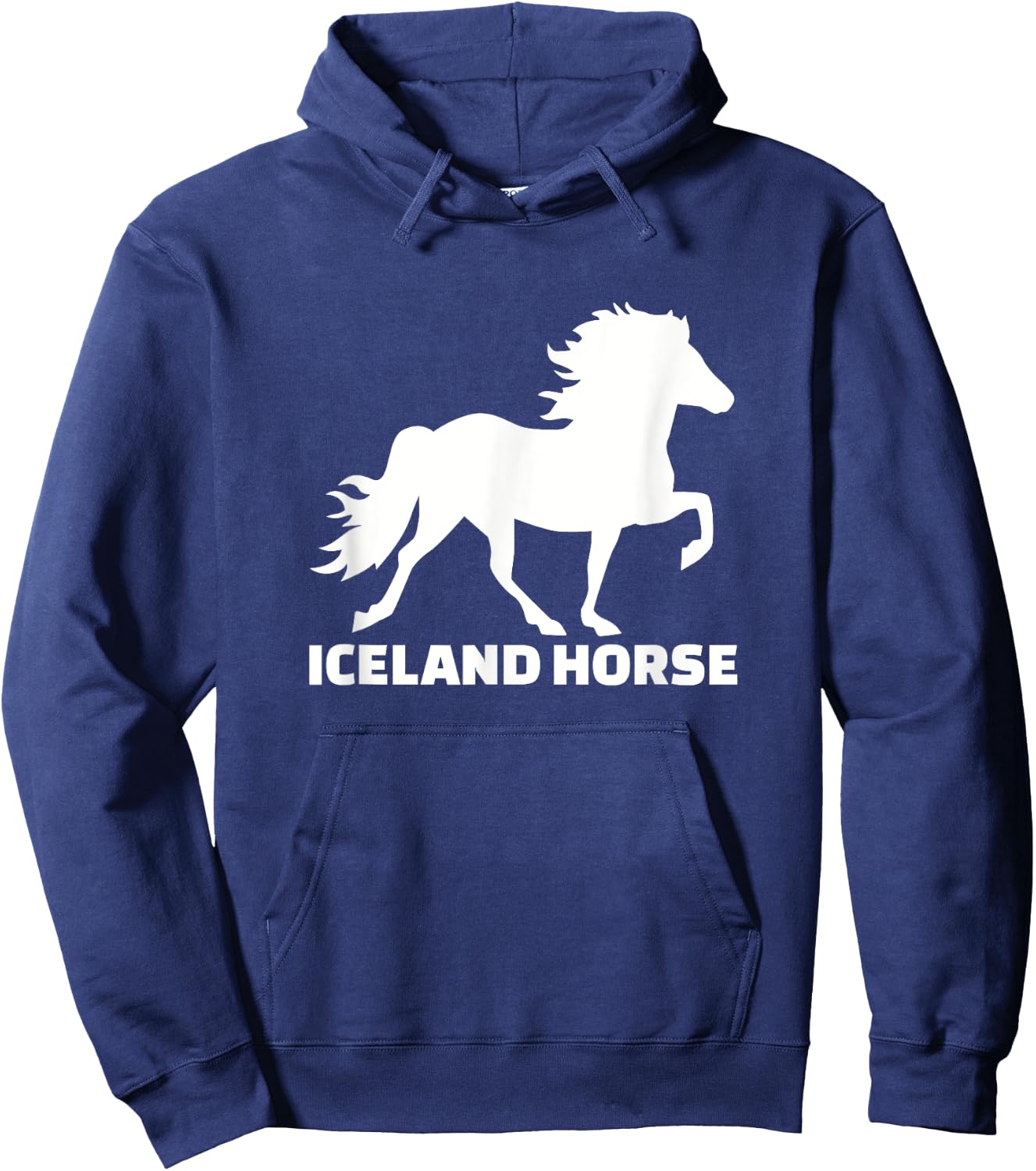 Icelandic horse Hoodie - Hoodie | Navy