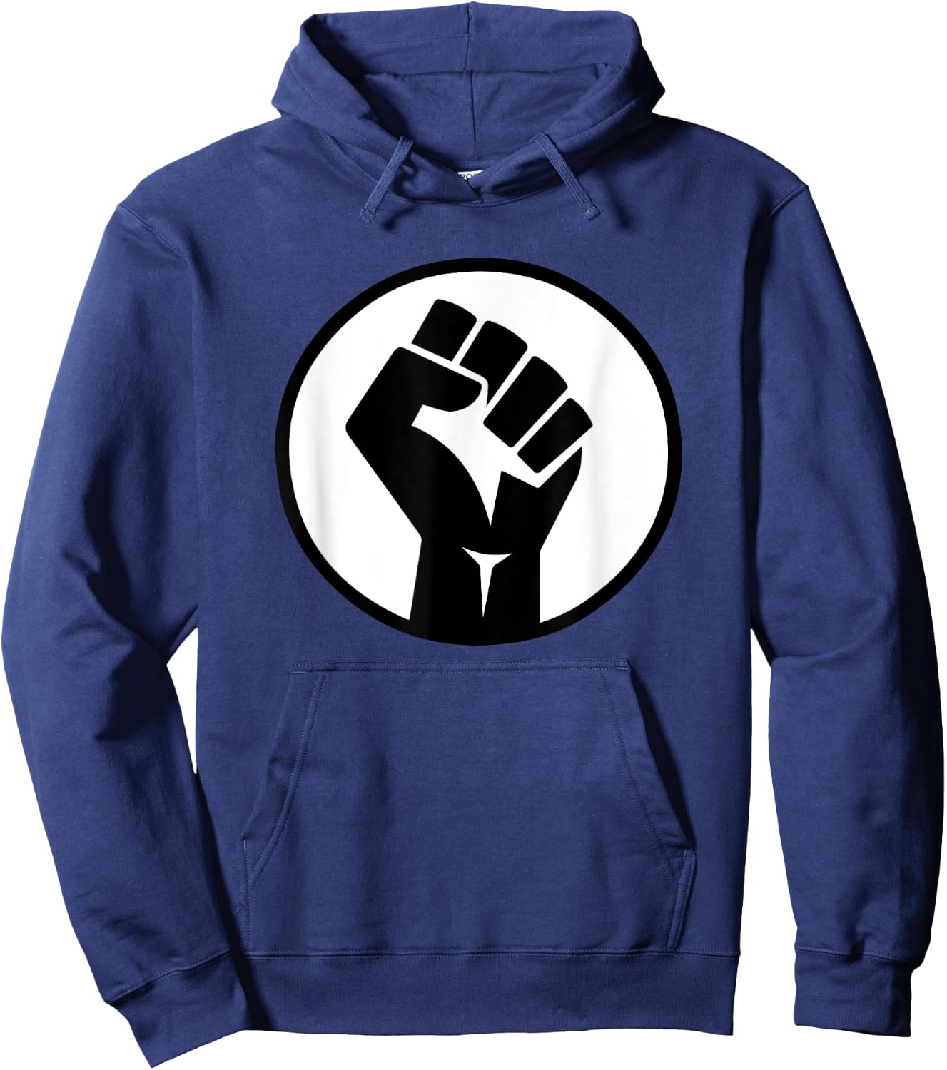 Black Power Fist Hoodie - Hoodie | Navy