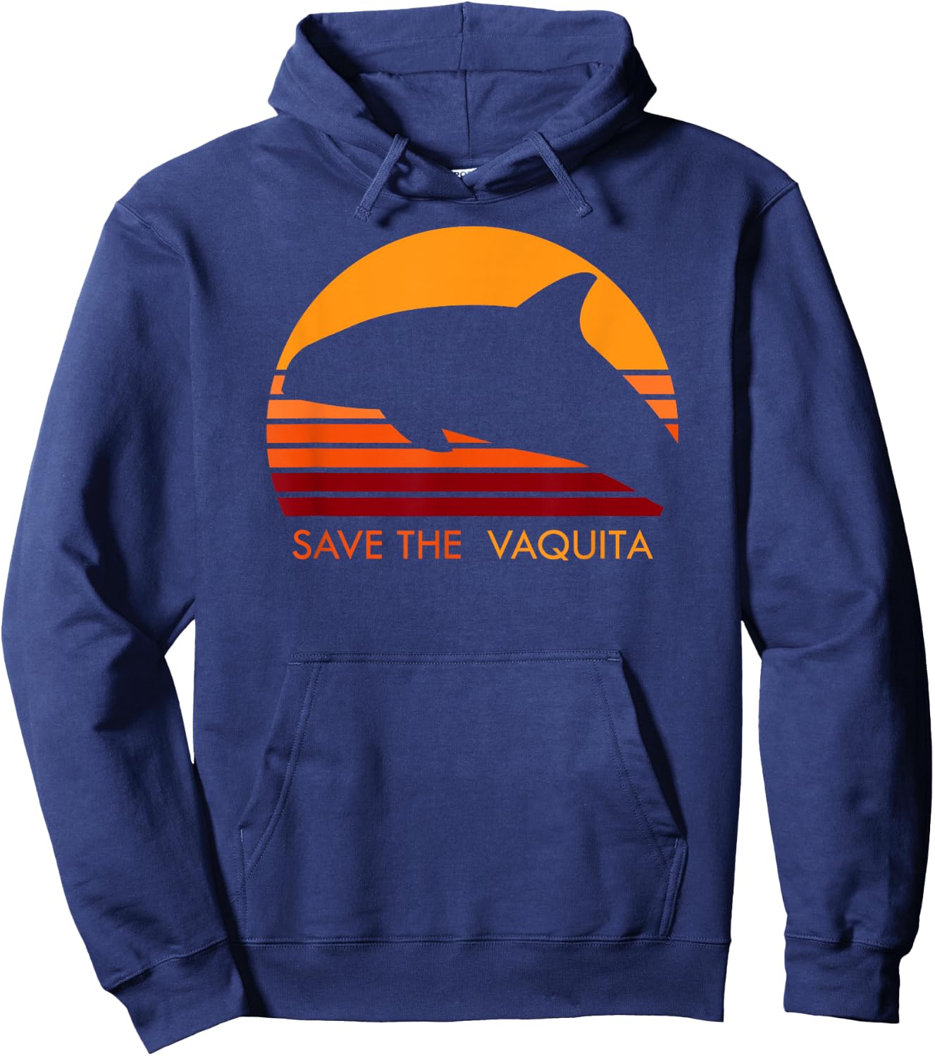 save the Vaquitas from extinction save the Vaquita Hoodie - Hoodie | Navy