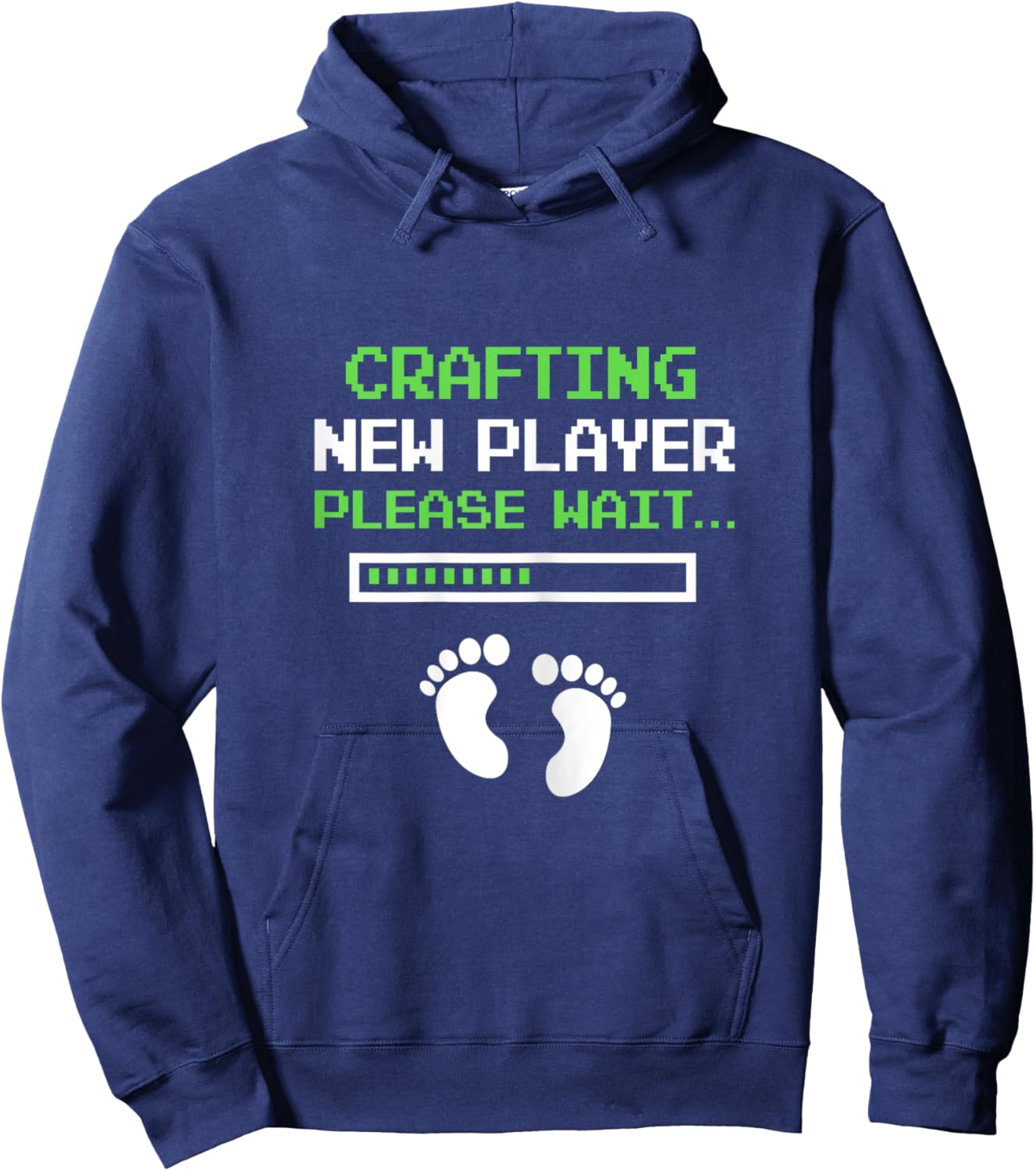 Funny Pregnancy Reveal for Mom and Dad Expecting Baby Hoodie - Hoodie | Navy