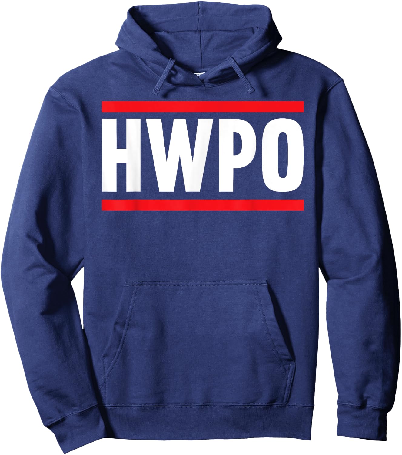HWPO Hard Work Pays Off Motivational Quote HWPO Hoodie - Hoodie | Navy