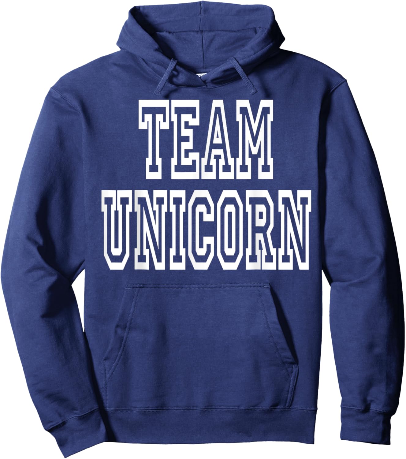 Team Unicorn Clothing For Girls & Women Who Like Unicorns Hoodie - Hoodie | Navy