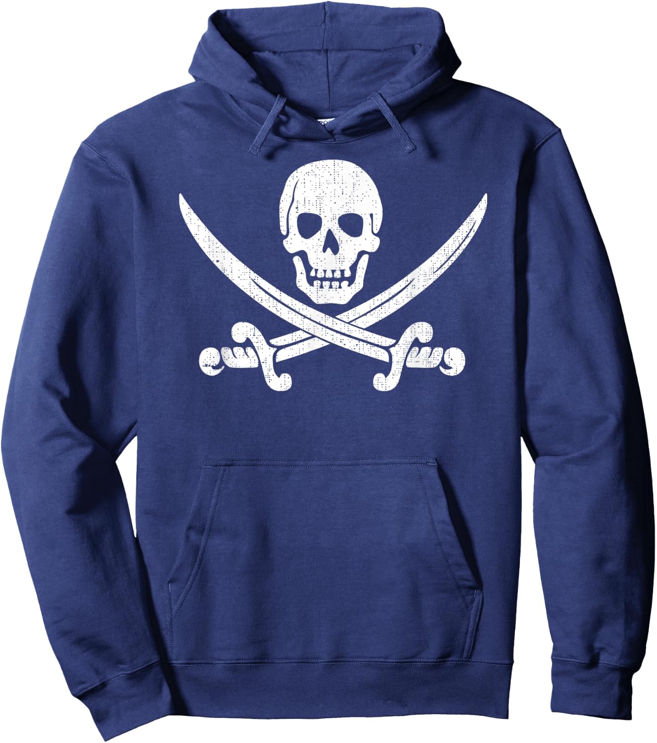 Skull Crossbones Pirate shirts Hoodie - Hoodie | Navy