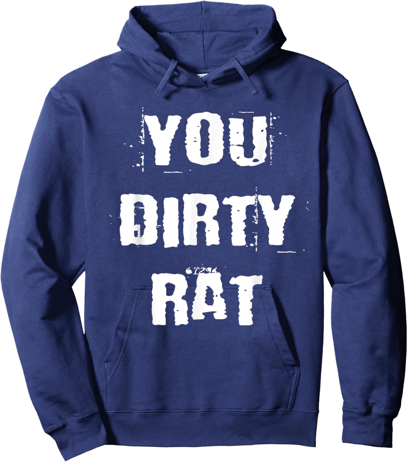 You Dirty Rat Old School Gangster Hoodie - Hoodie | Navy