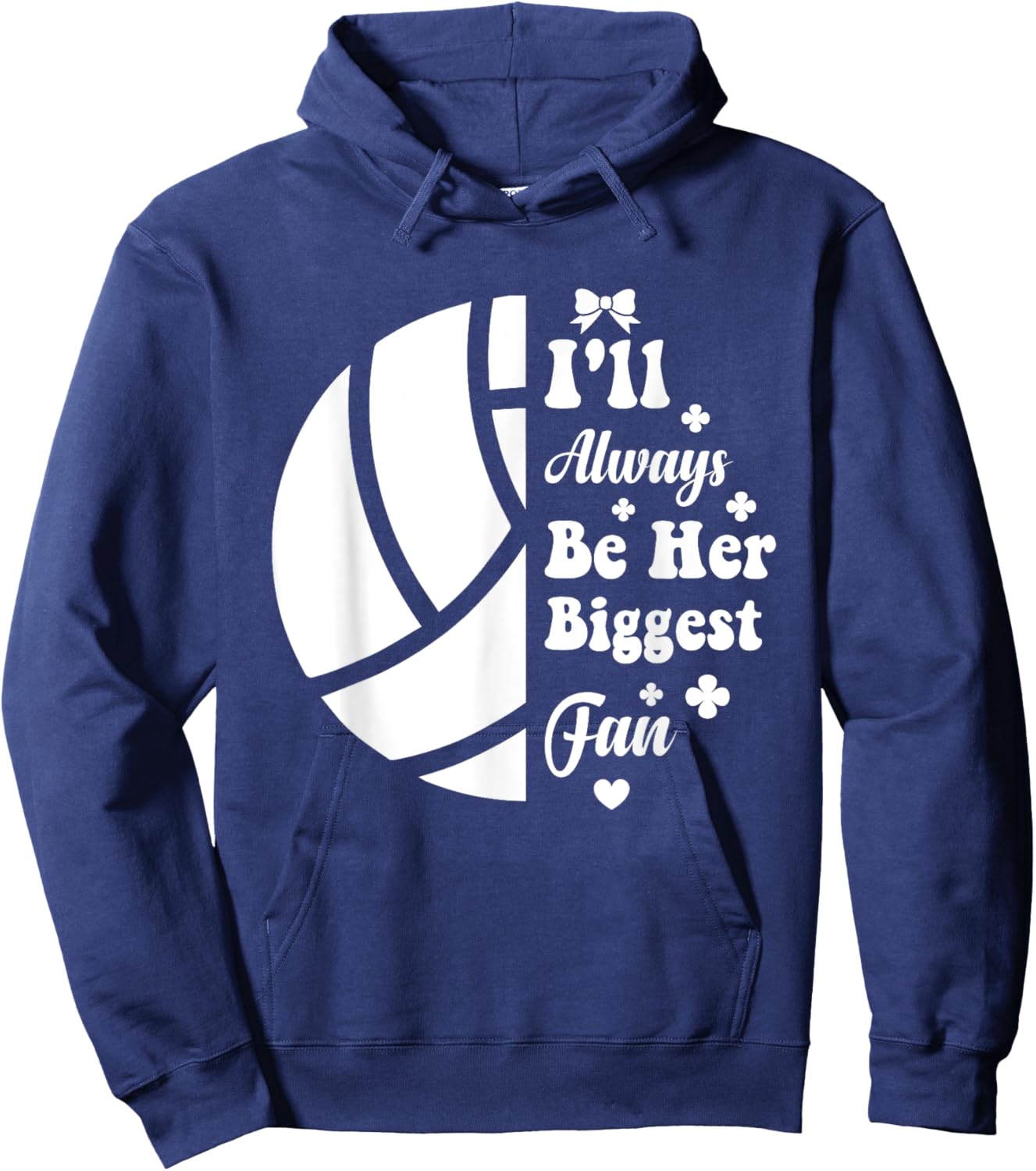Volleyball Player Funny Volleyball Lover Volleyball Fans Hoodie - Hoodie | Navy