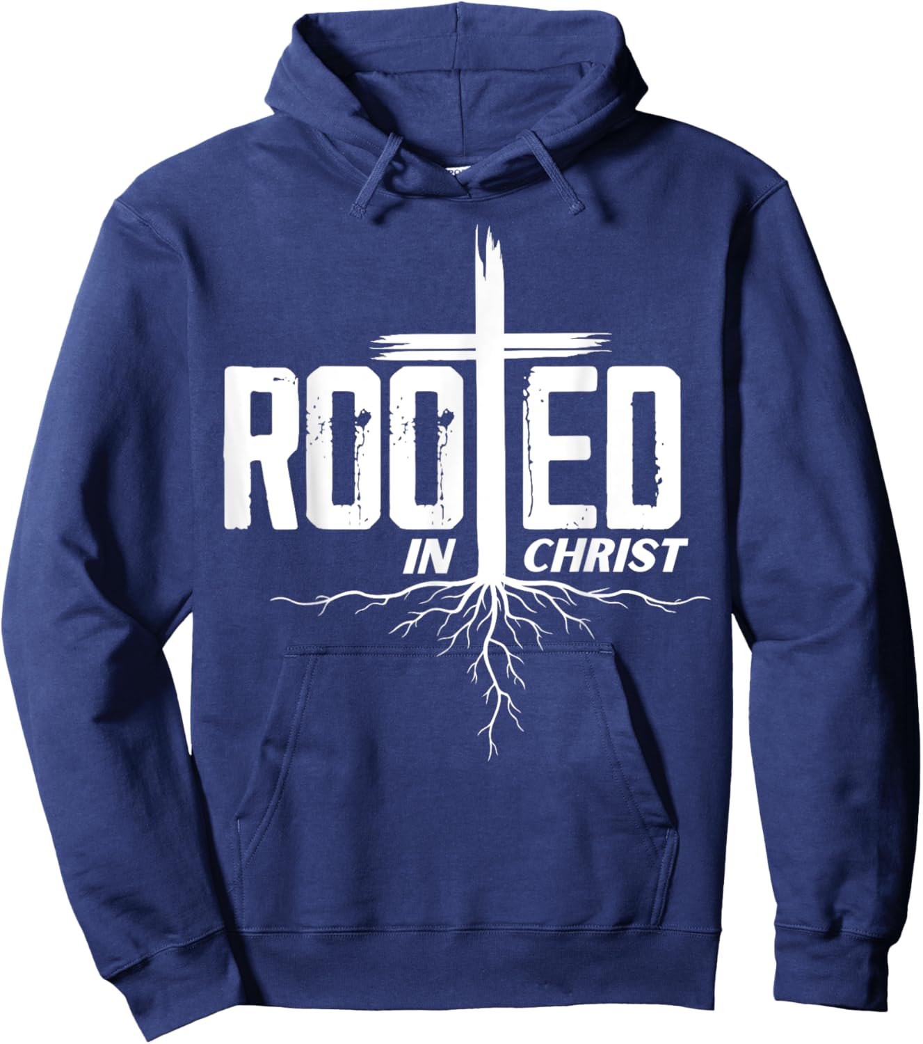 Rooted in Christ Christian Bible Men's Women's Kid's Hoodie - Hoodie | Navy