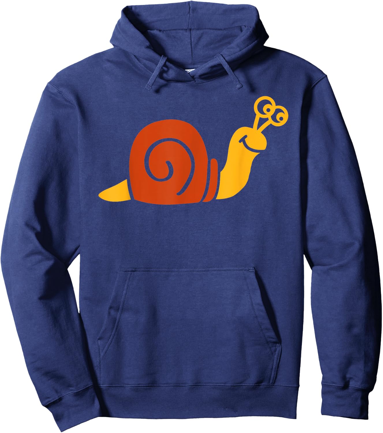 Red snail Hoodie - Hoodie | Navy