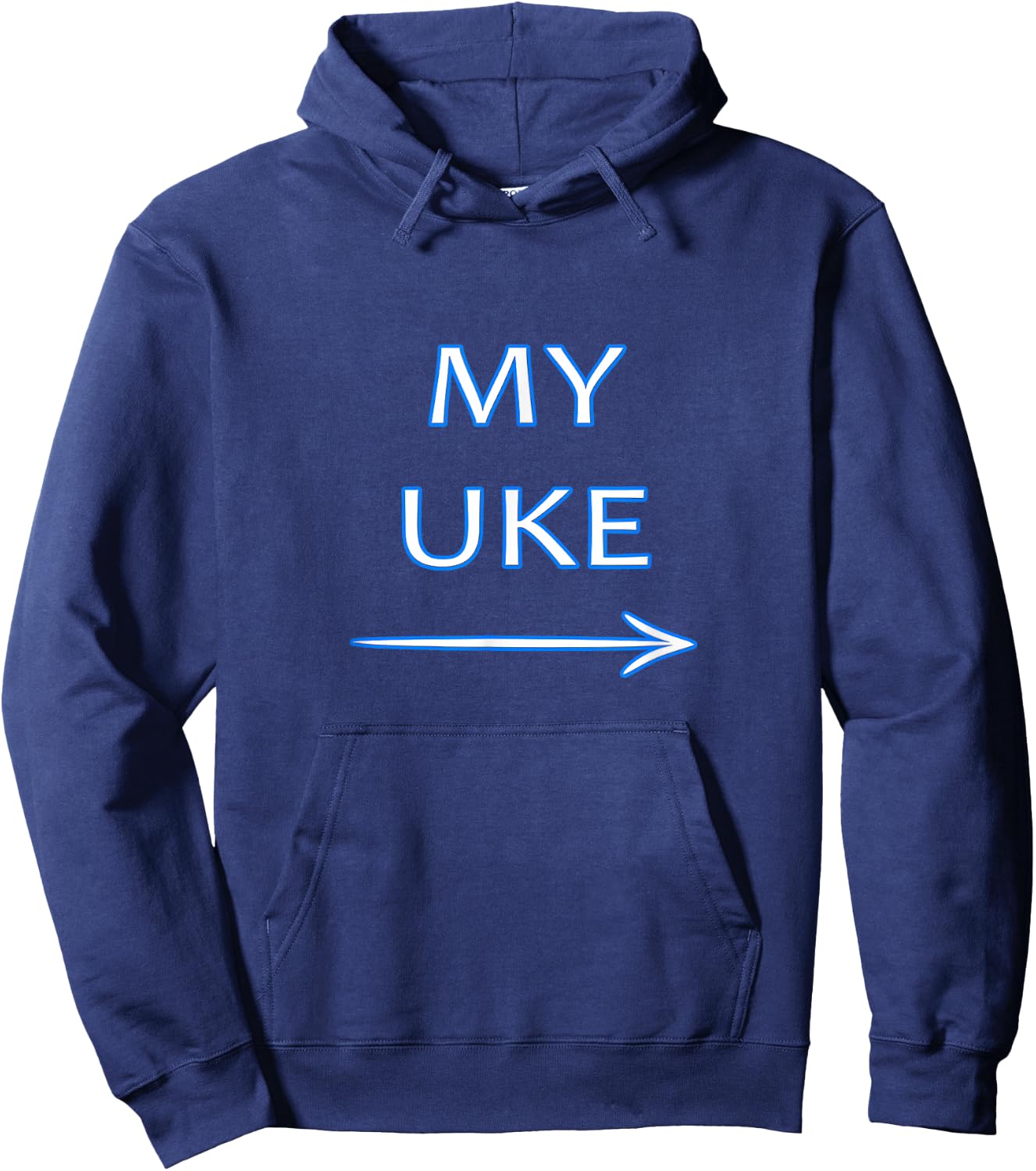 My Uke great for Gay Yaoi Anime lovers Hoodie - Hoodie | Navy