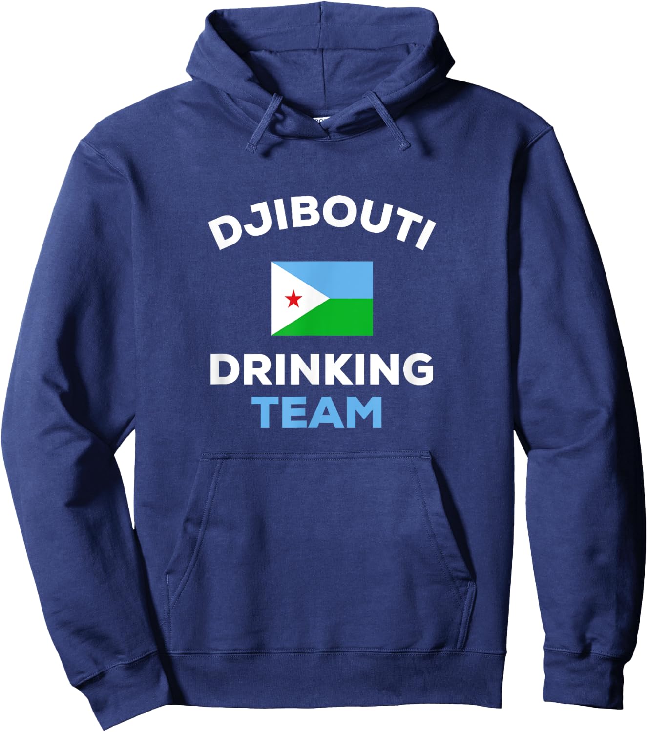 Djibouti Drinking Team Beer Country Flag Funny Hoodie - Hoodie | Navy